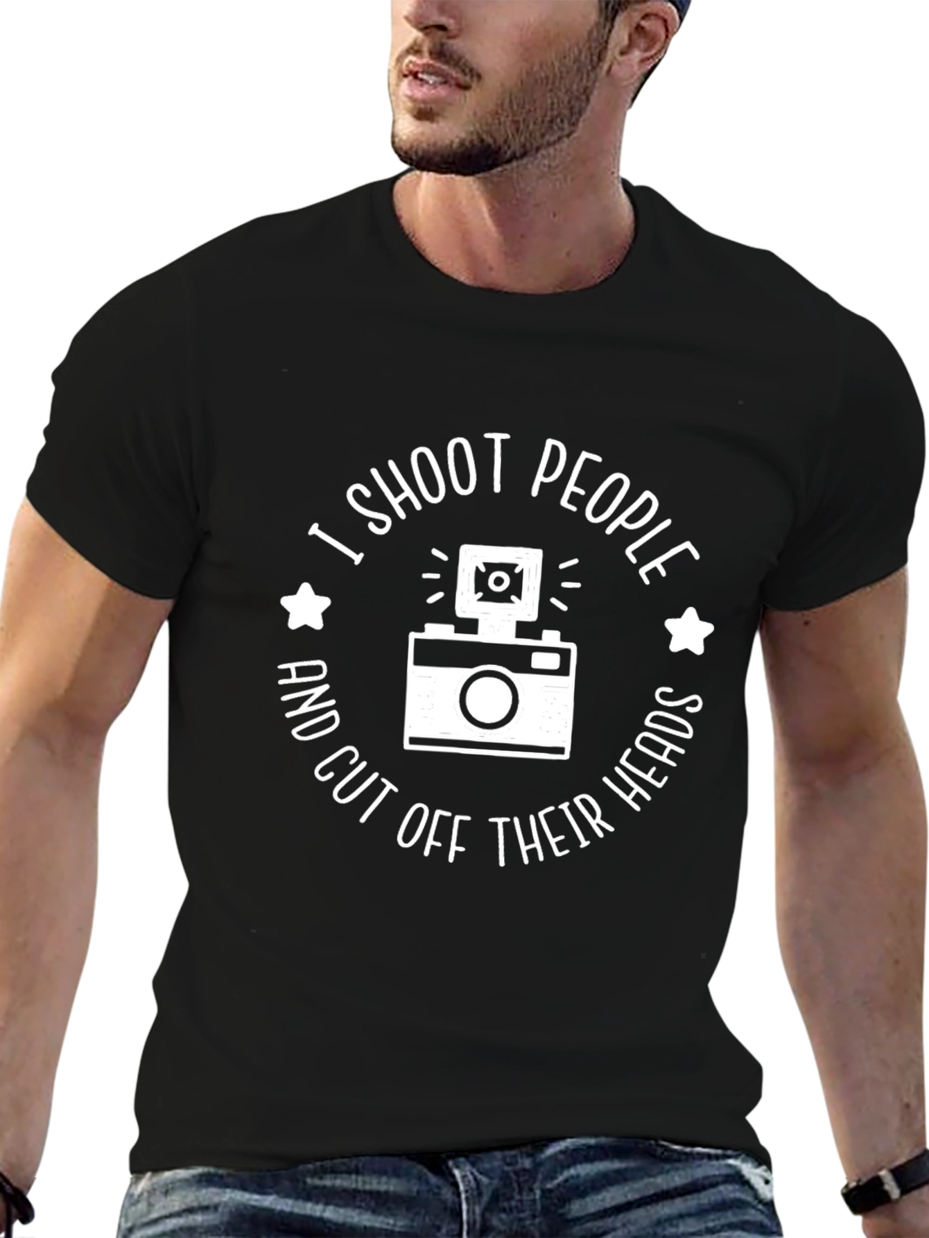Funny Photographer T-Shirt - I Shoot People