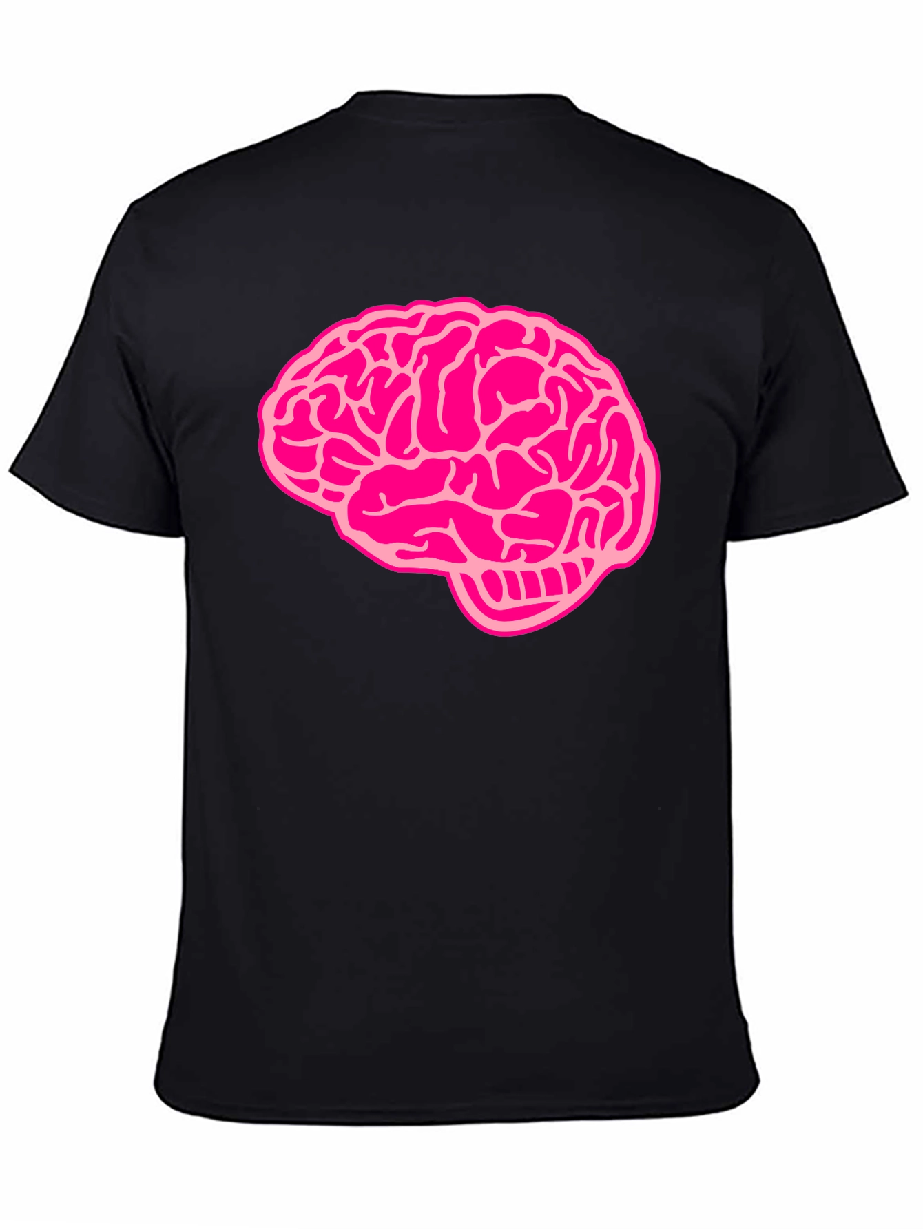 Brain Graphic Black T-Shirt
