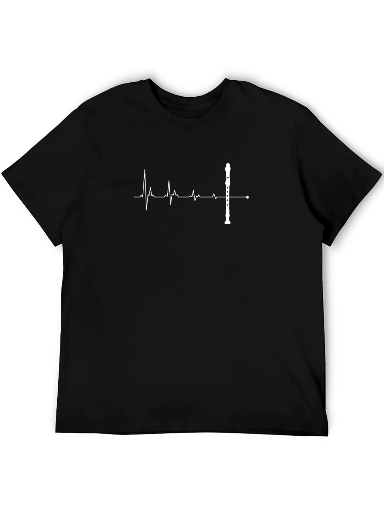 Heartbeat Recorder Music T-Shirt