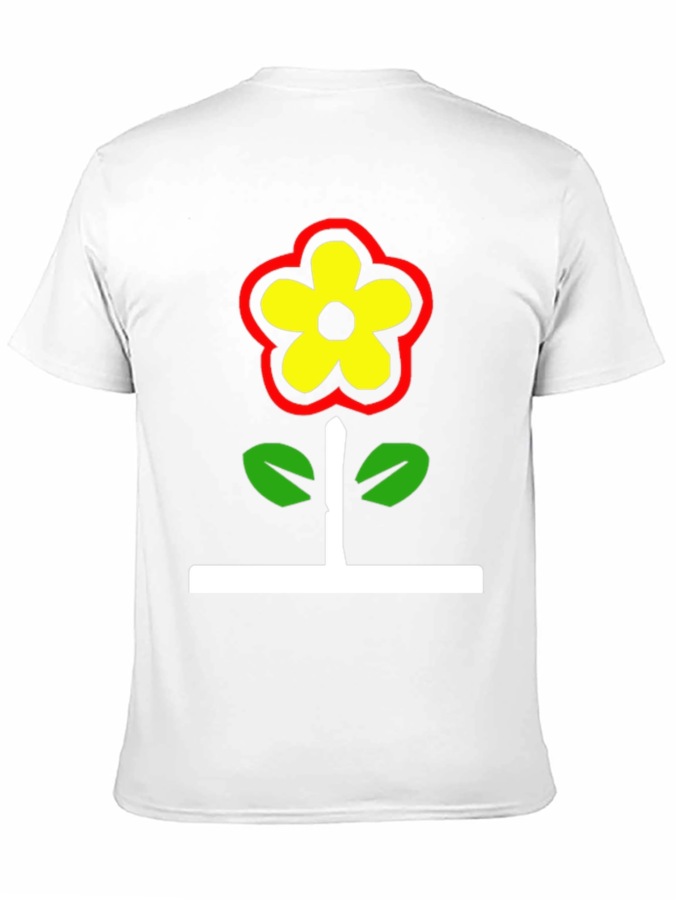 Retro Flower Graphic Tee - Black