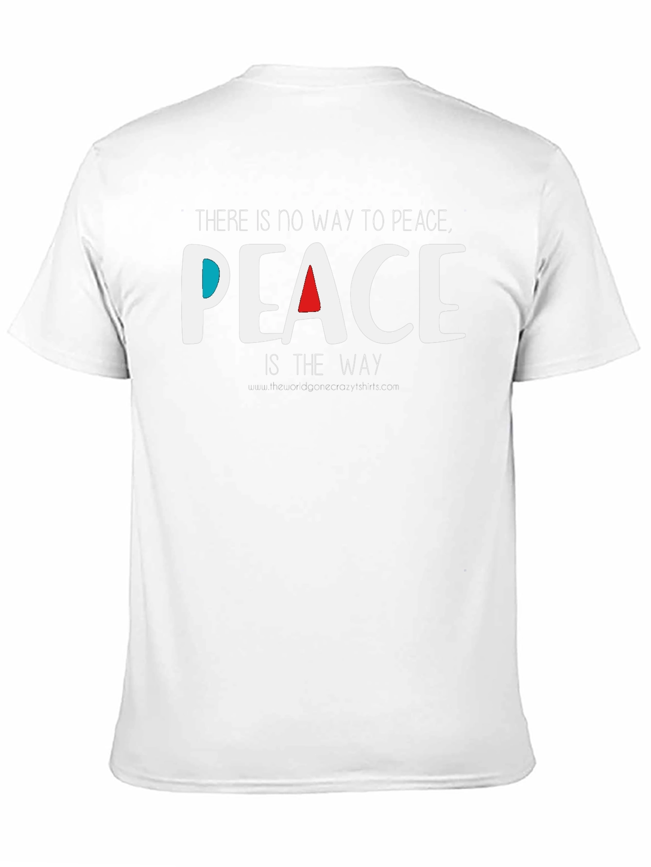 Peace T-Shirt - Inspirational Graphic Tee for Men