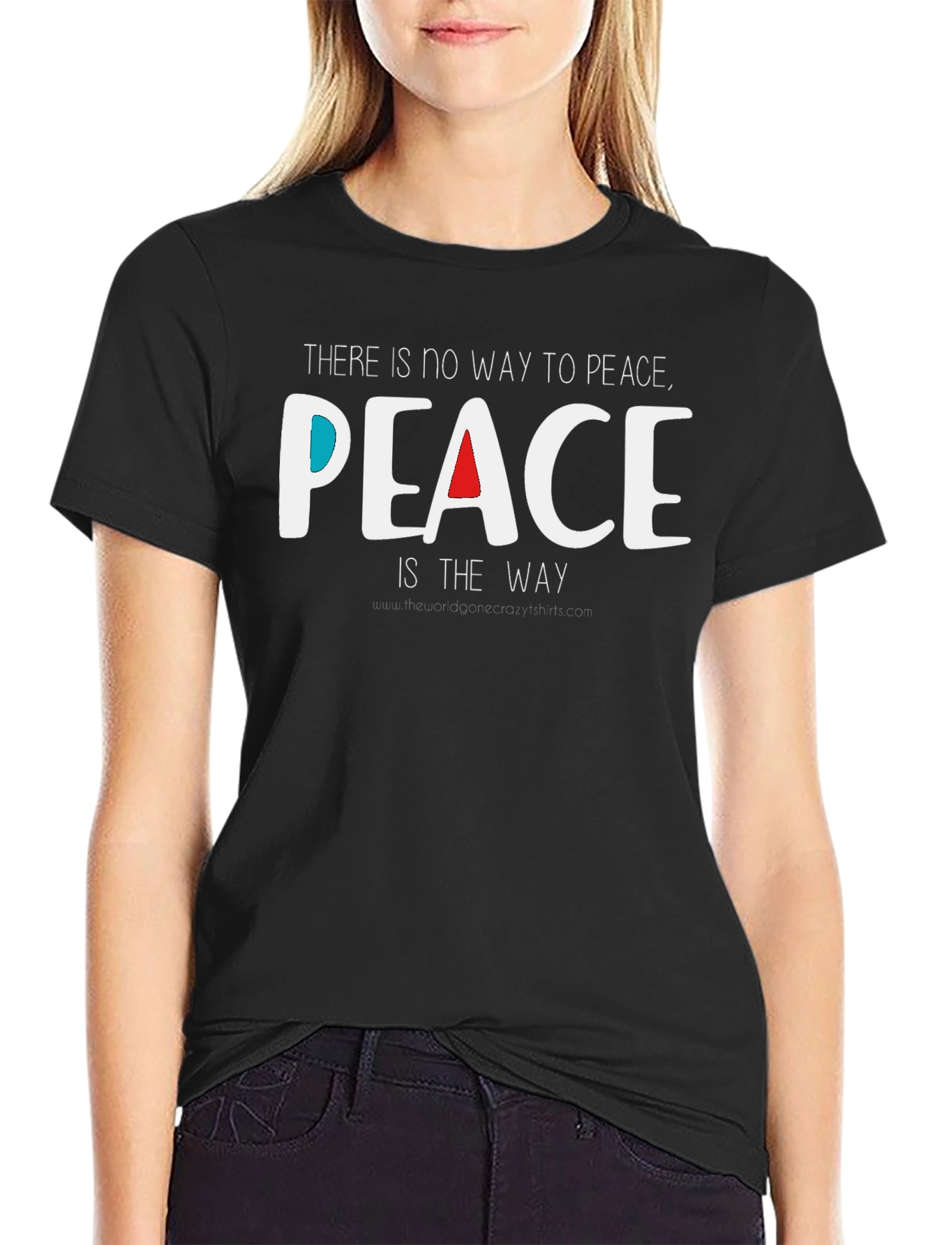 Peace T-Shirt - Inspirational Graphic Tee for Men