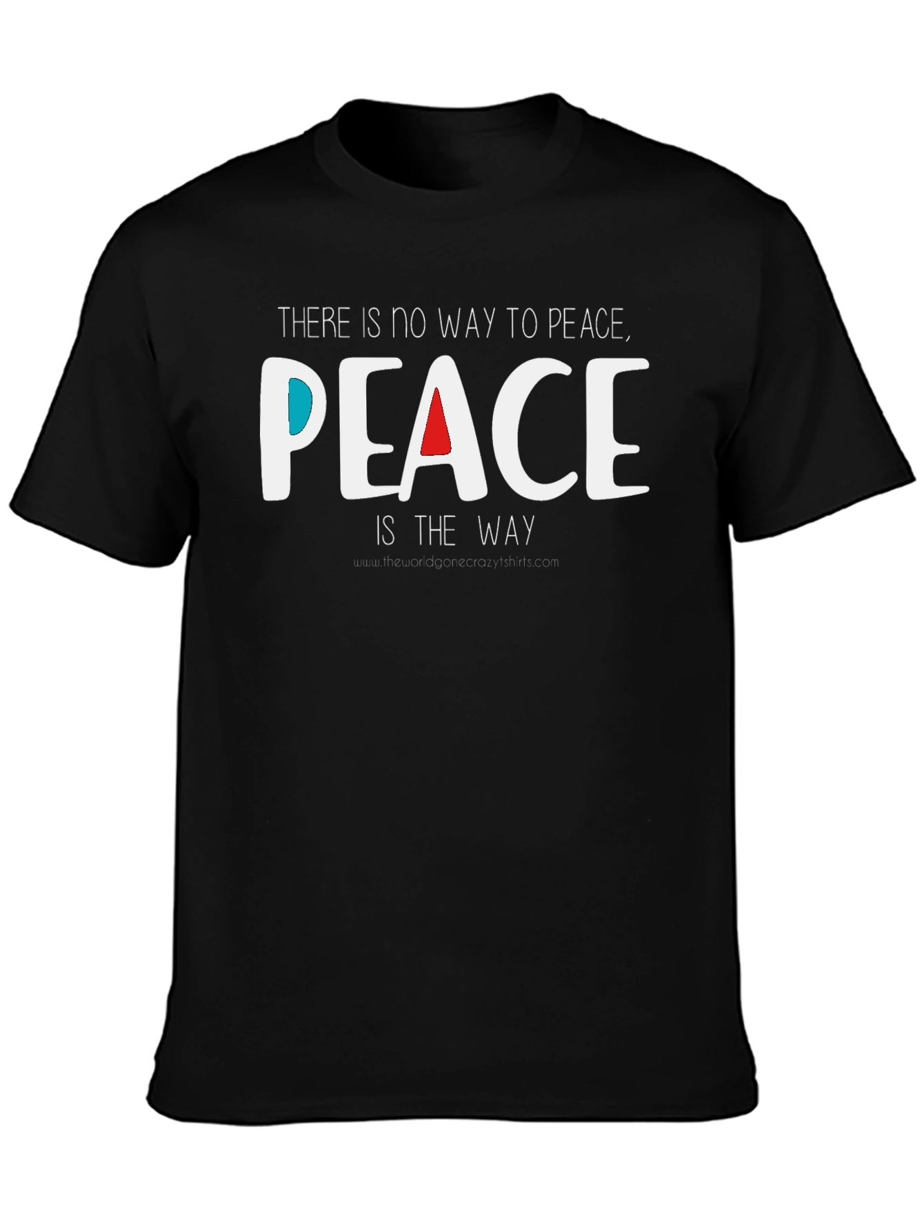 Peace T-Shirt - Inspirational Graphic Tee for Men