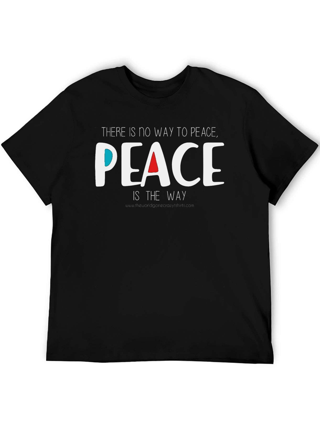 Peace T-Shirt - Inspirational Graphic Tee for Men
