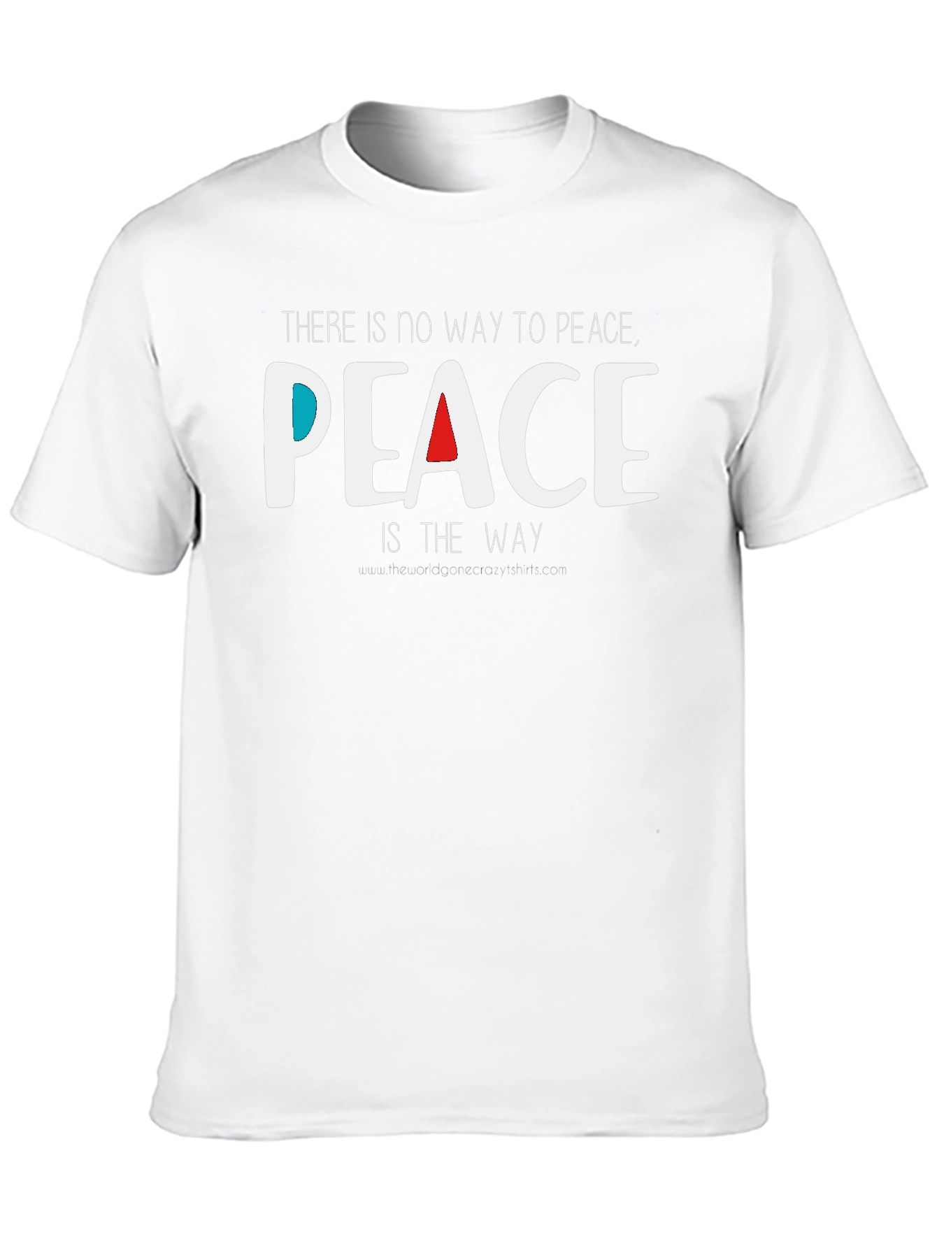 Peace T-Shirt - Inspirational Graphic Tee for Men