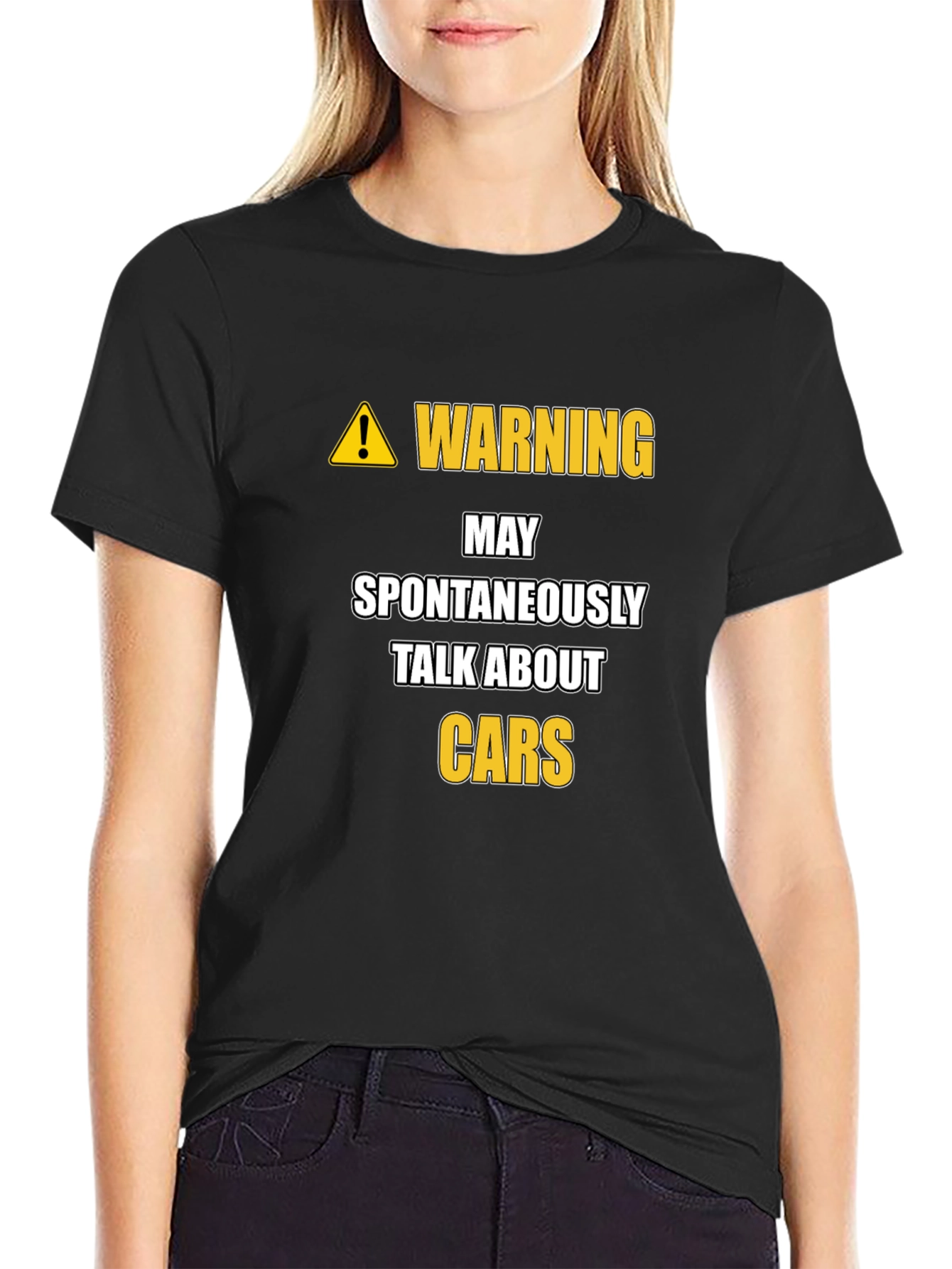 Warning: May Spontaneously Talk About Cars T-Shirt