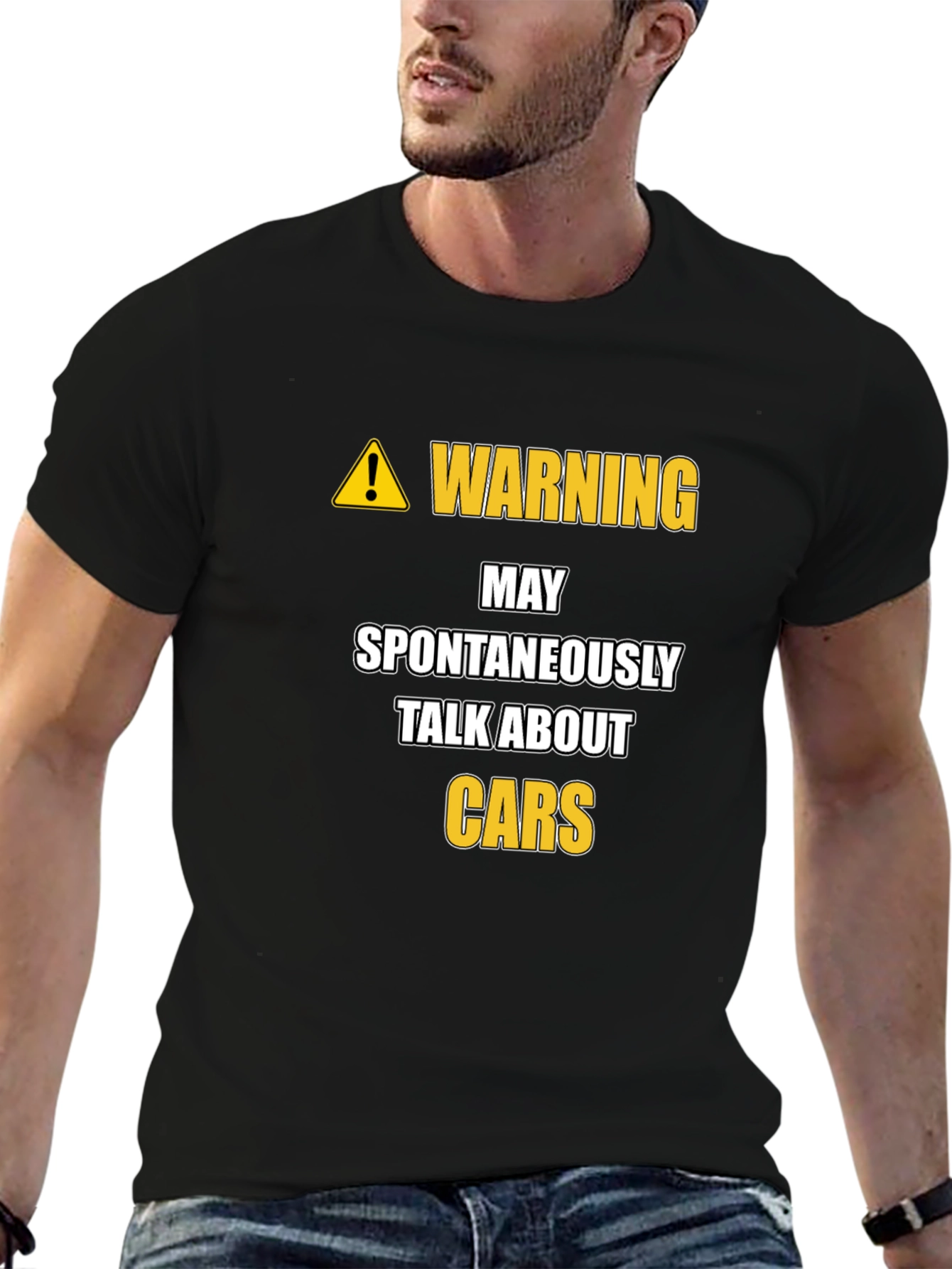 Warning: May Spontaneously Talk About Cars T-Shirt