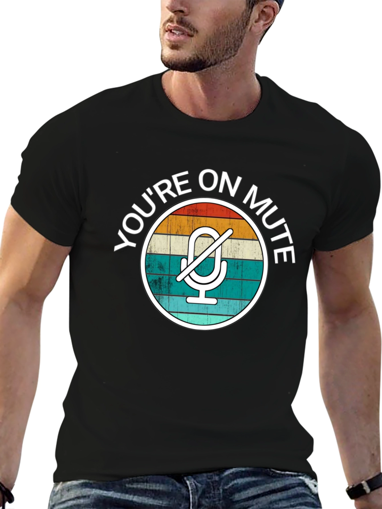 Youre on Mute Graphic T-Shirt - Retro Style