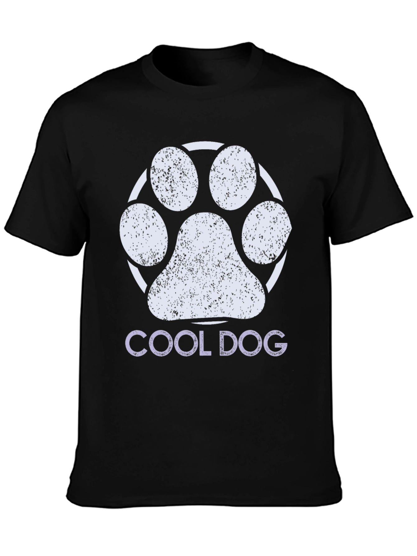 Cool Dog Paw Graphic T-Shirt