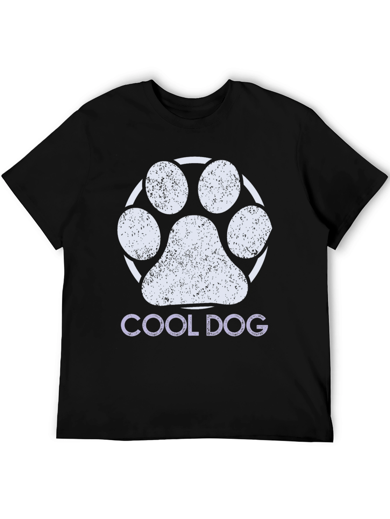 Cool Dog Paw Graphic T-Shirt
