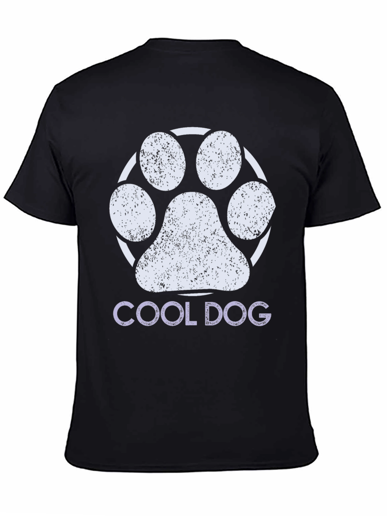 Cool Dog Paw Graphic T-Shirt