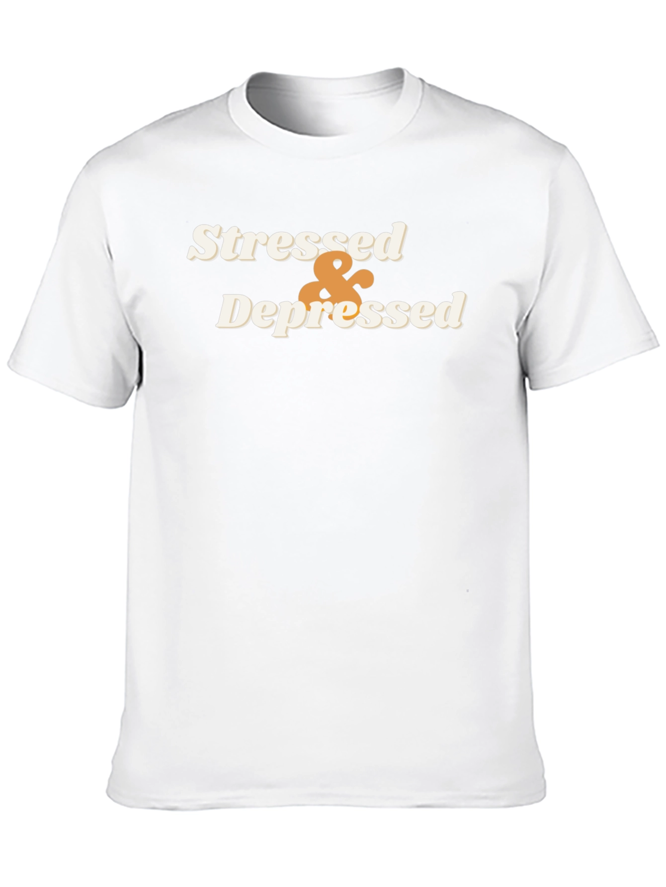 Stressed & Depressed Graphic T-Shirt