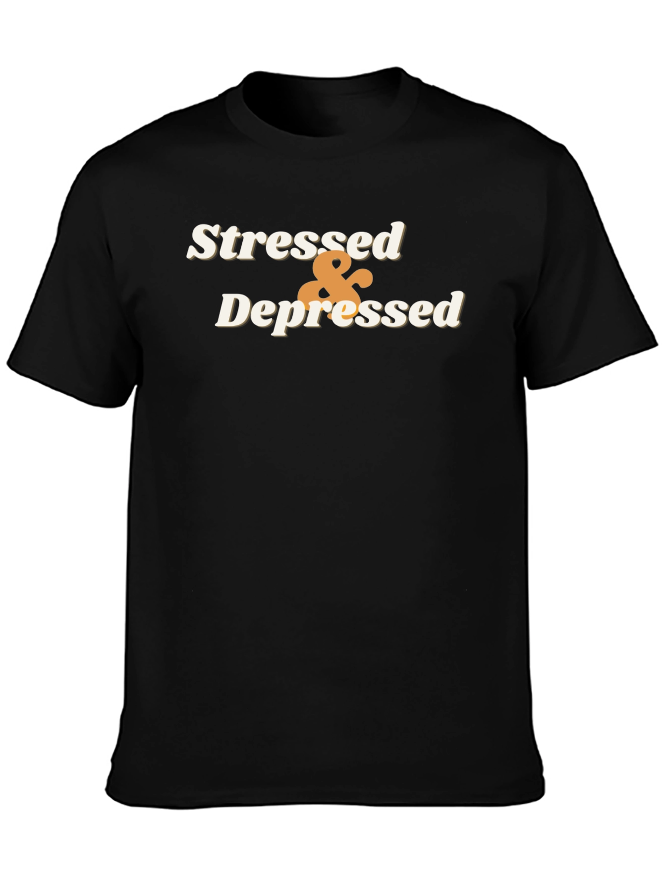 Stressed & Depressed Graphic T-Shirt