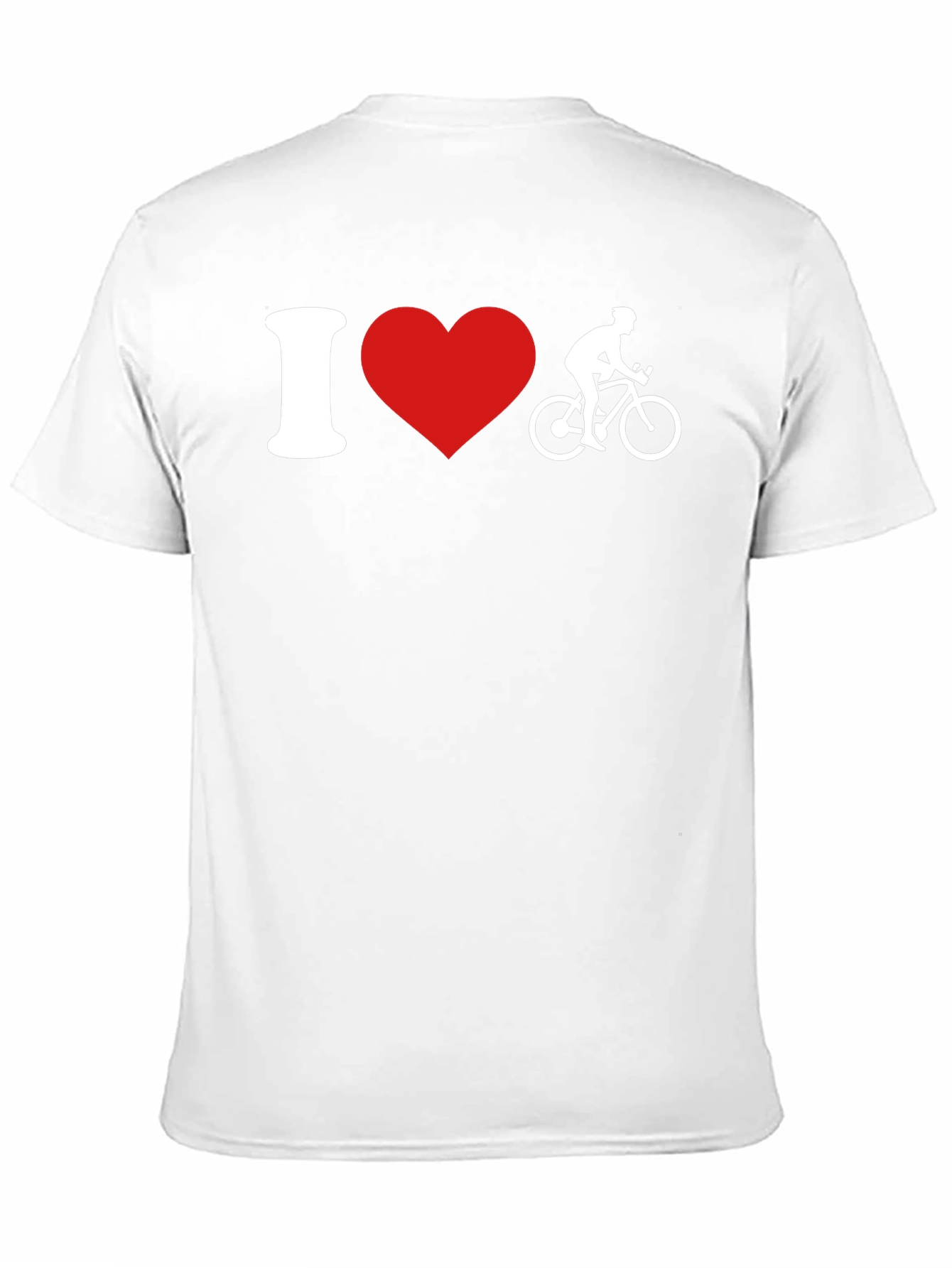I Heart Cycling T-Shirt - Black Tee