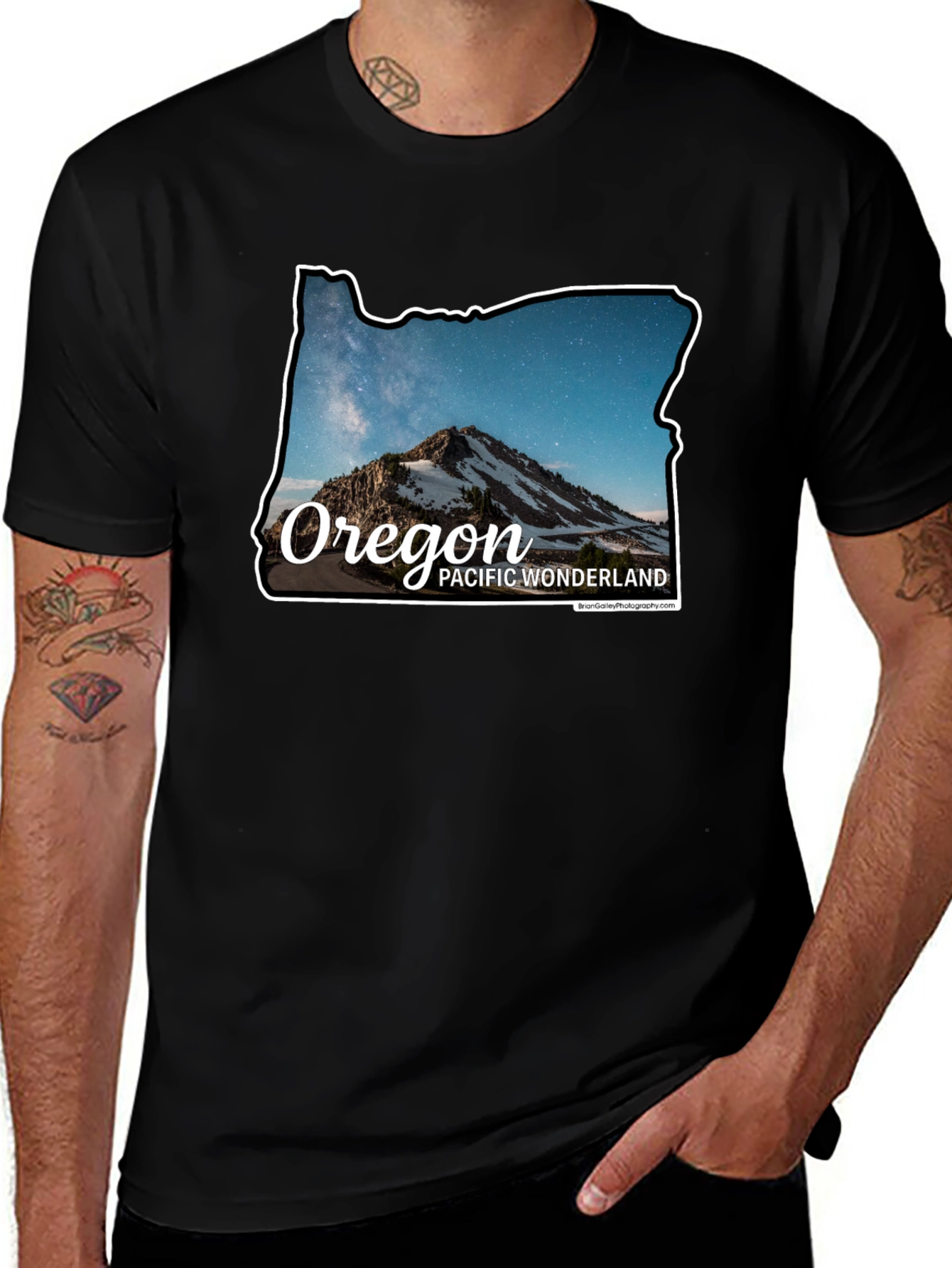 Oregon Pacific Wonderland Graphic T-Shirt