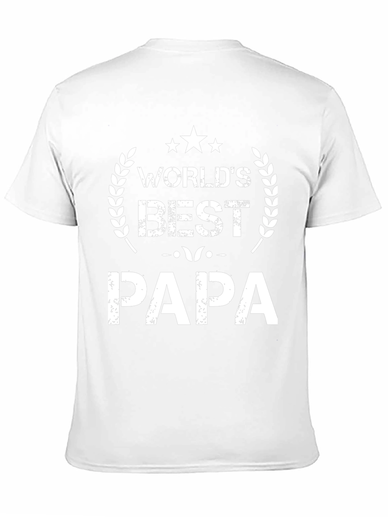 Worlds Best Papa T-Shirt - Fathers Day Gift
