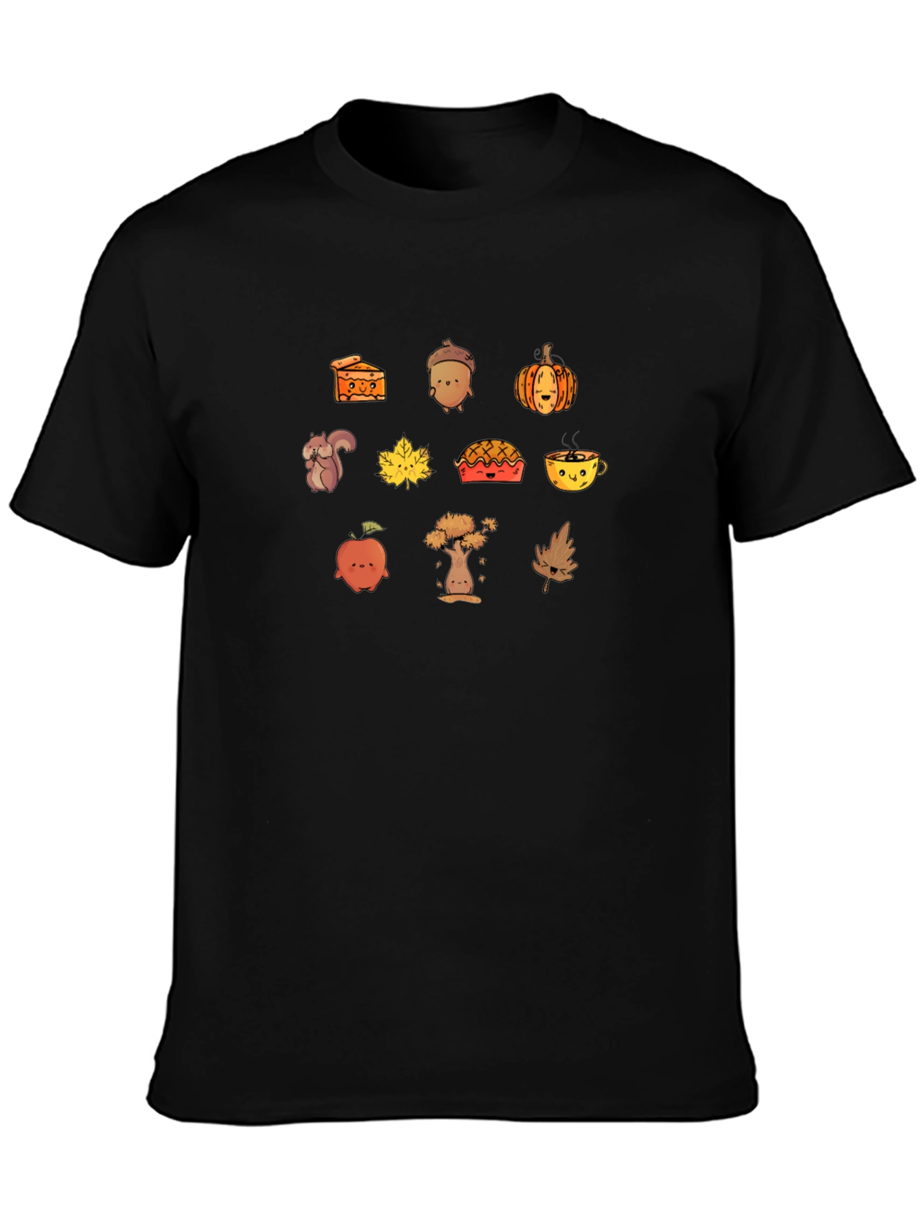 Autumn Harvest Kawaii T-Shirt
