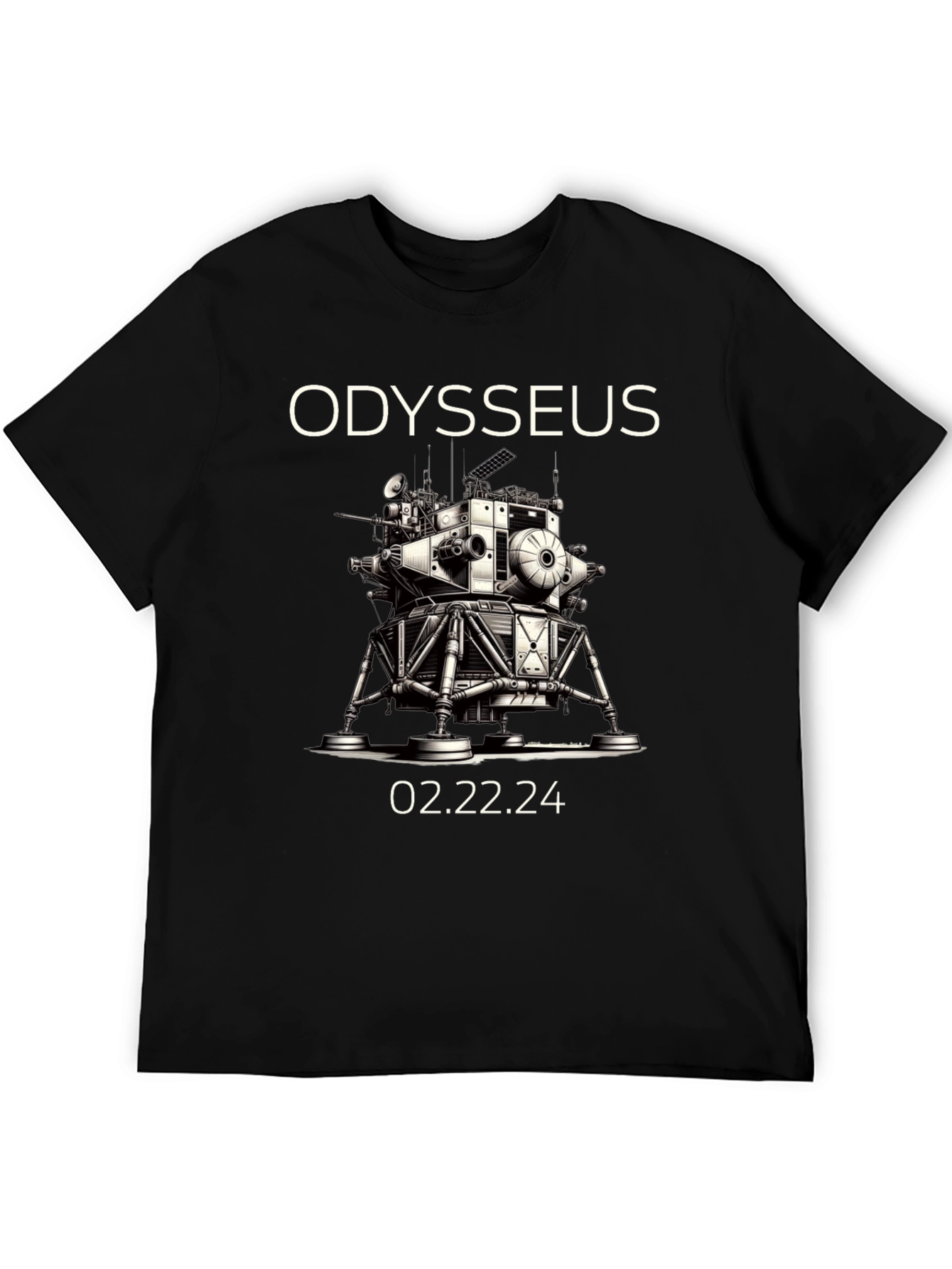 Odysseus Lunar Lander Graphic Tee