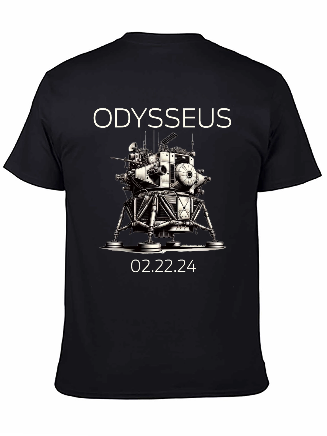 Odysseus Lunar Lander Graphic Tee