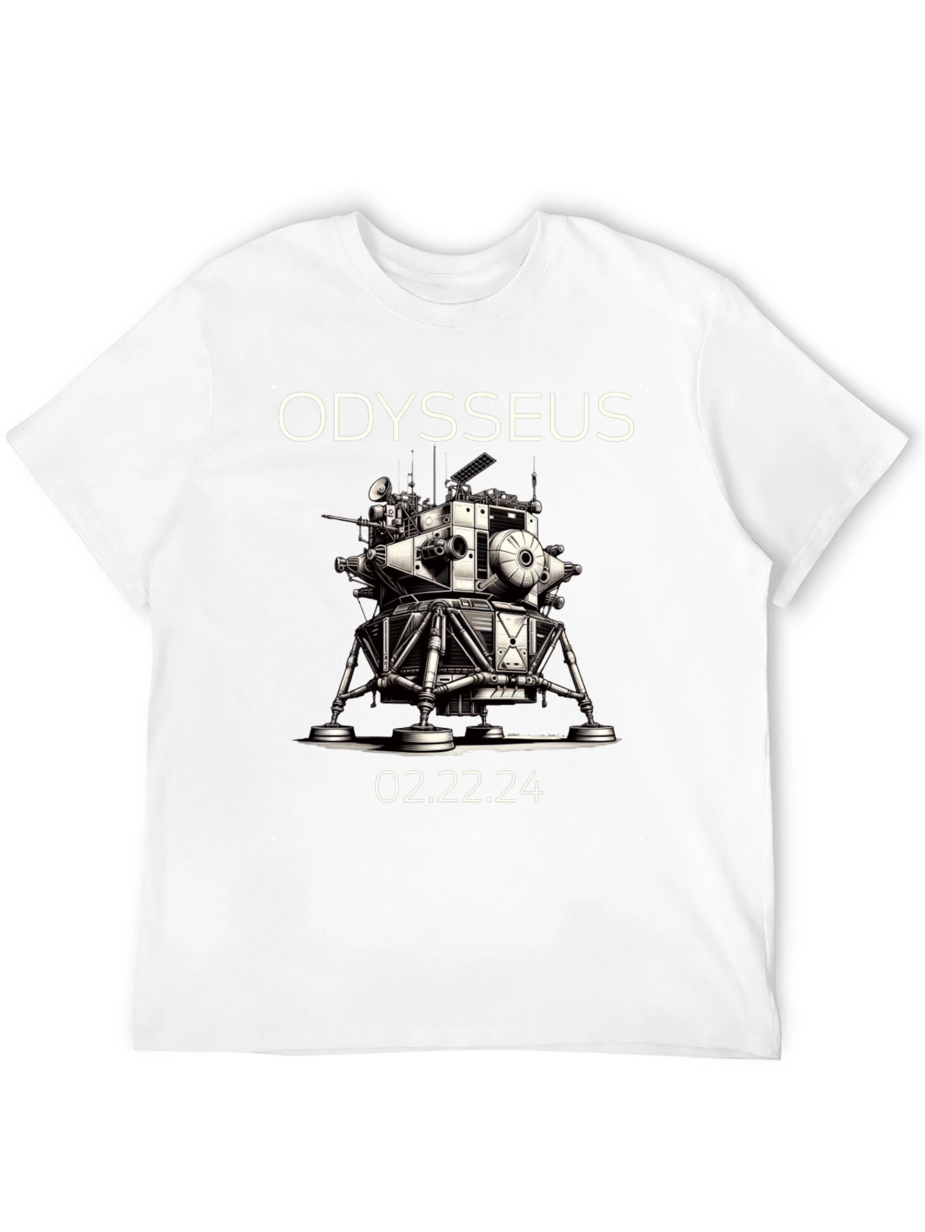 Odysseus Lunar Lander Graphic Tee