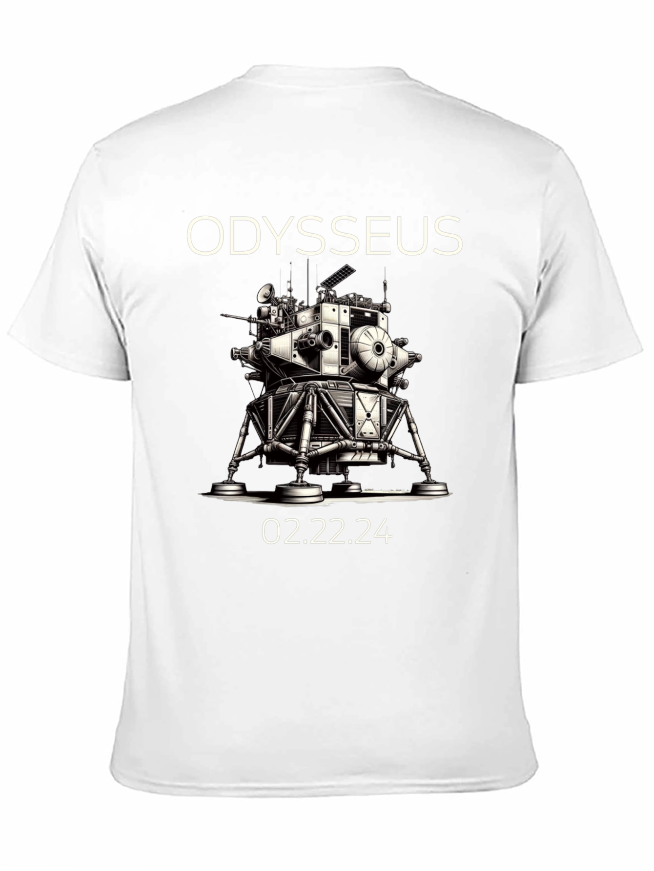Odysseus Lunar Lander Graphic Tee
