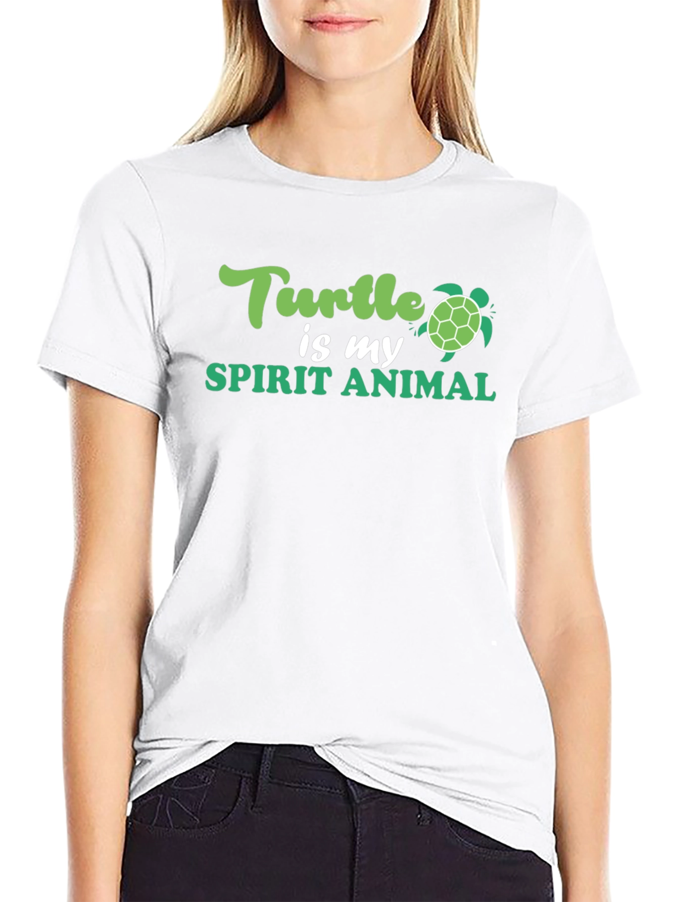 Turtle Spirit Animal Graphic T-Shirt