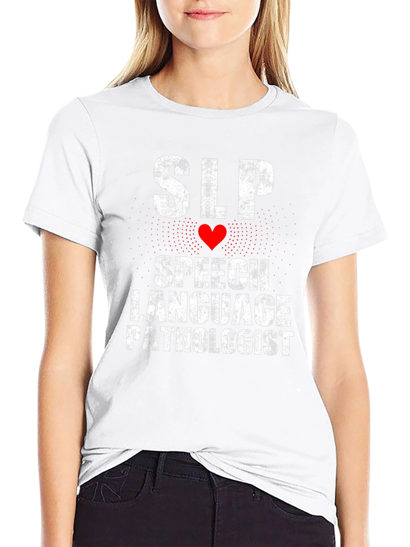 SLP Speech Language Pathologist Graphic Tee Shirt