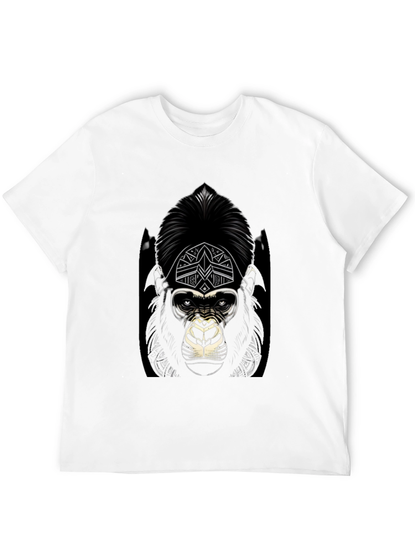 Graphic Gorilla Tee - Tribal Design