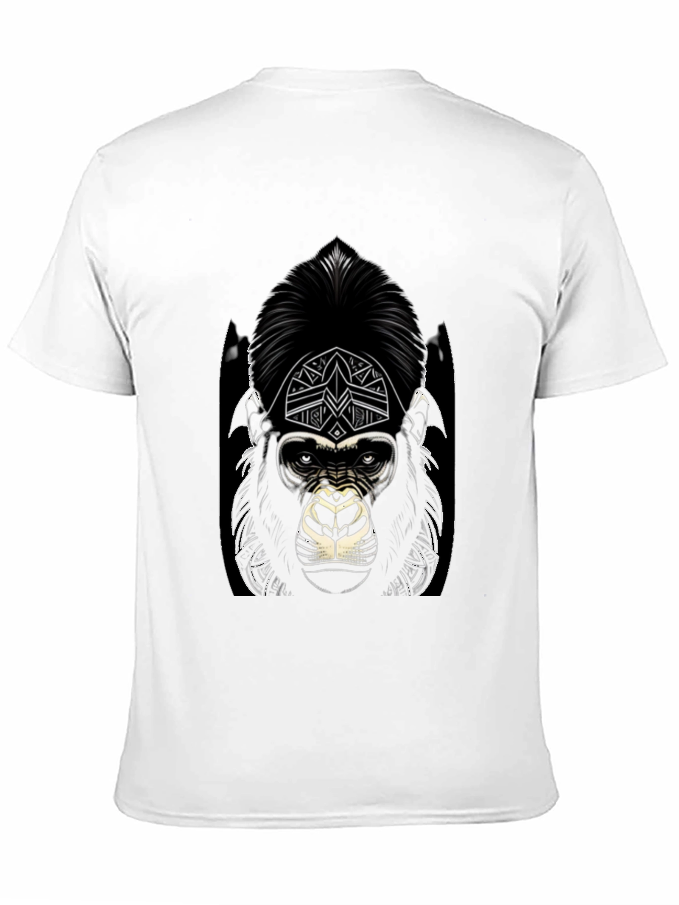 Graphic Gorilla Tee - Tribal Design
