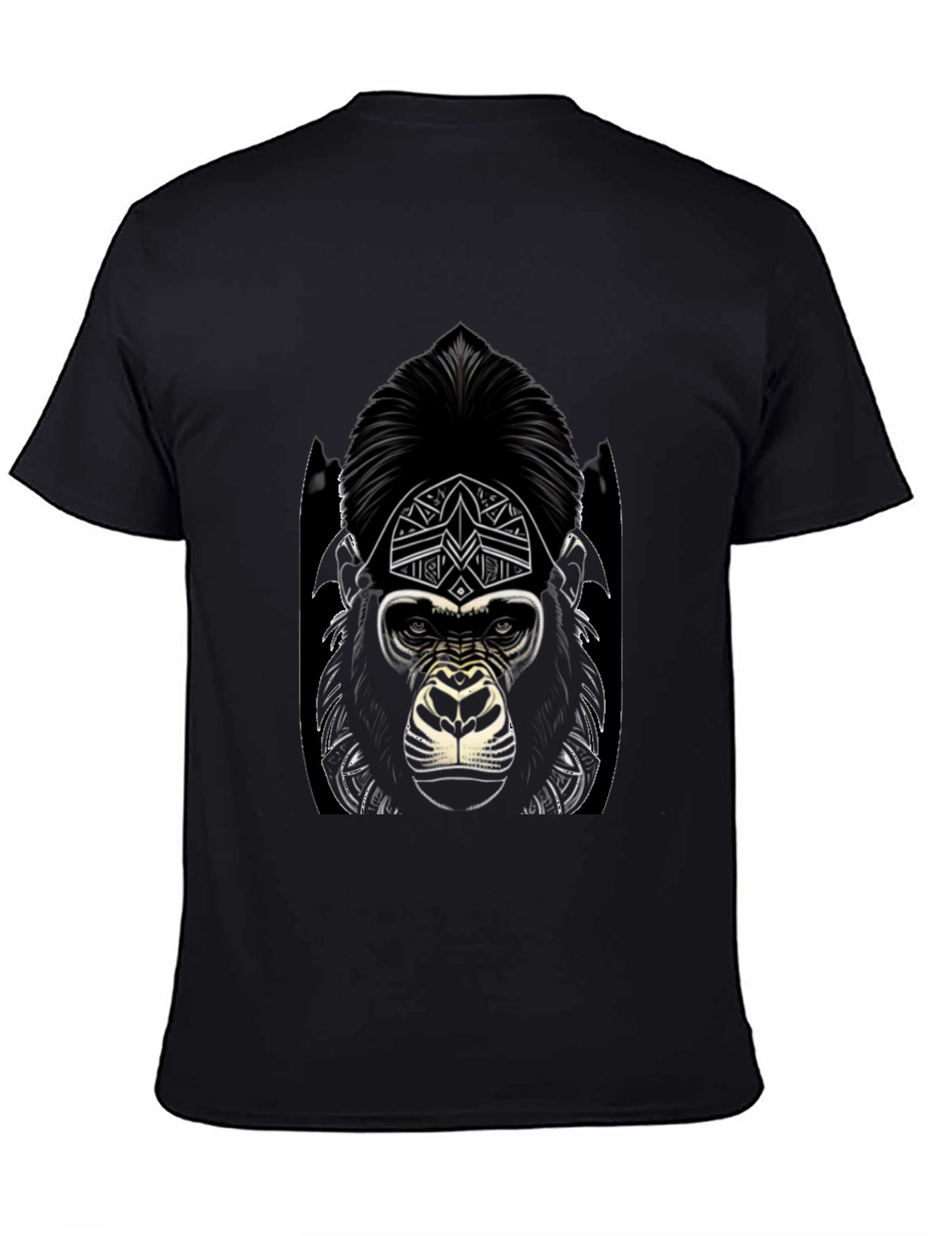Graphic Gorilla Tee - Tribal Design