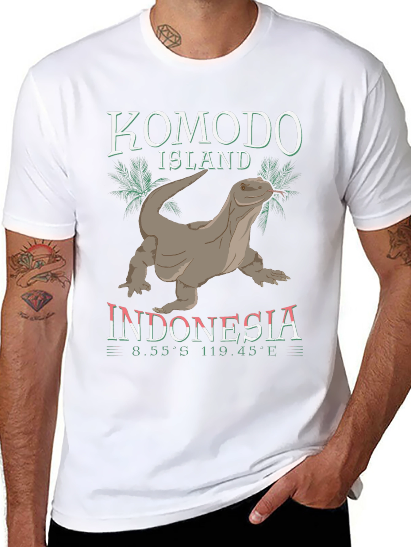 Komodo Island T-Shirt - Indonesia Travel Tee