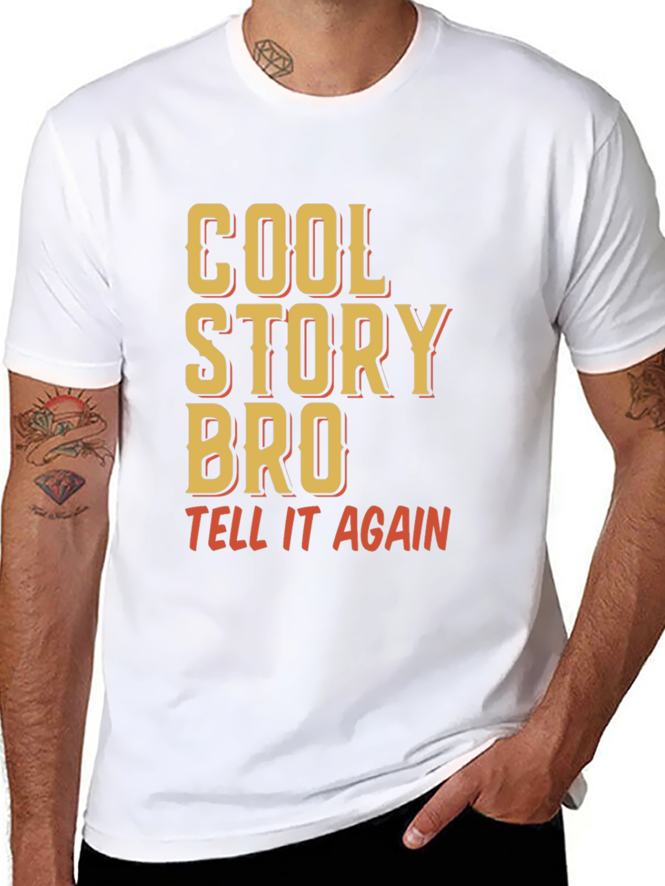 Cool Story Bro T-Shirt - Funny Sarcastic Tee