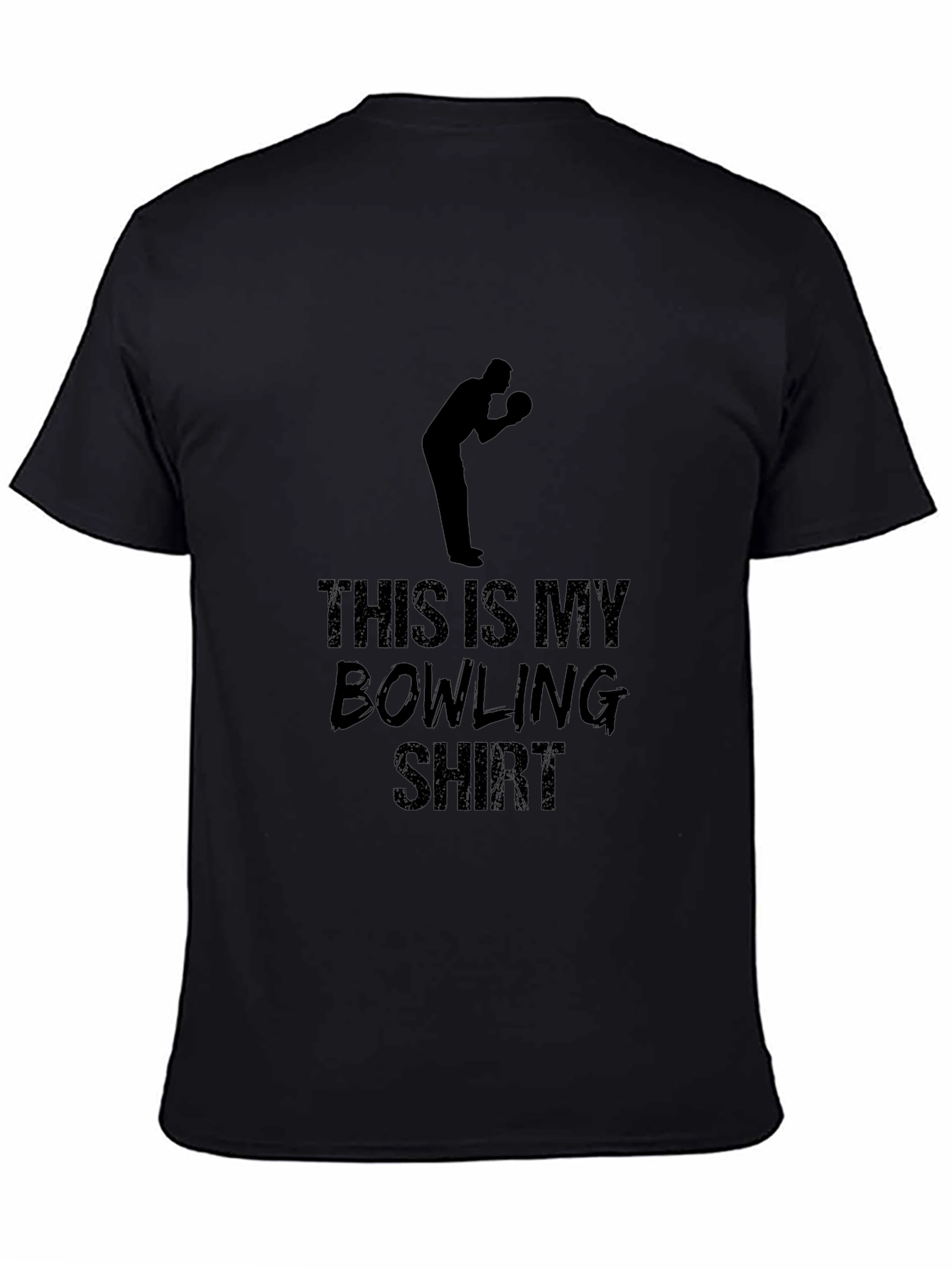 This Is My Bowling Shirt - Black T-Shirt