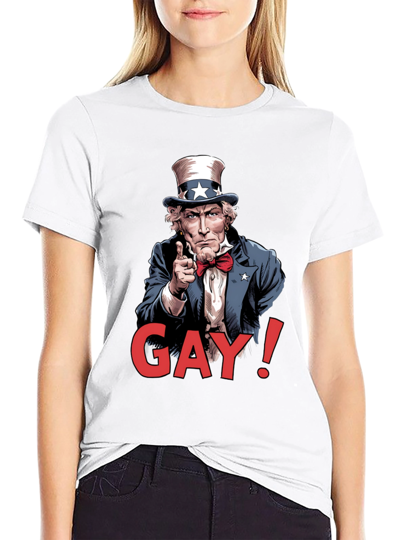 Uncle Sam Gay! T-Shirt