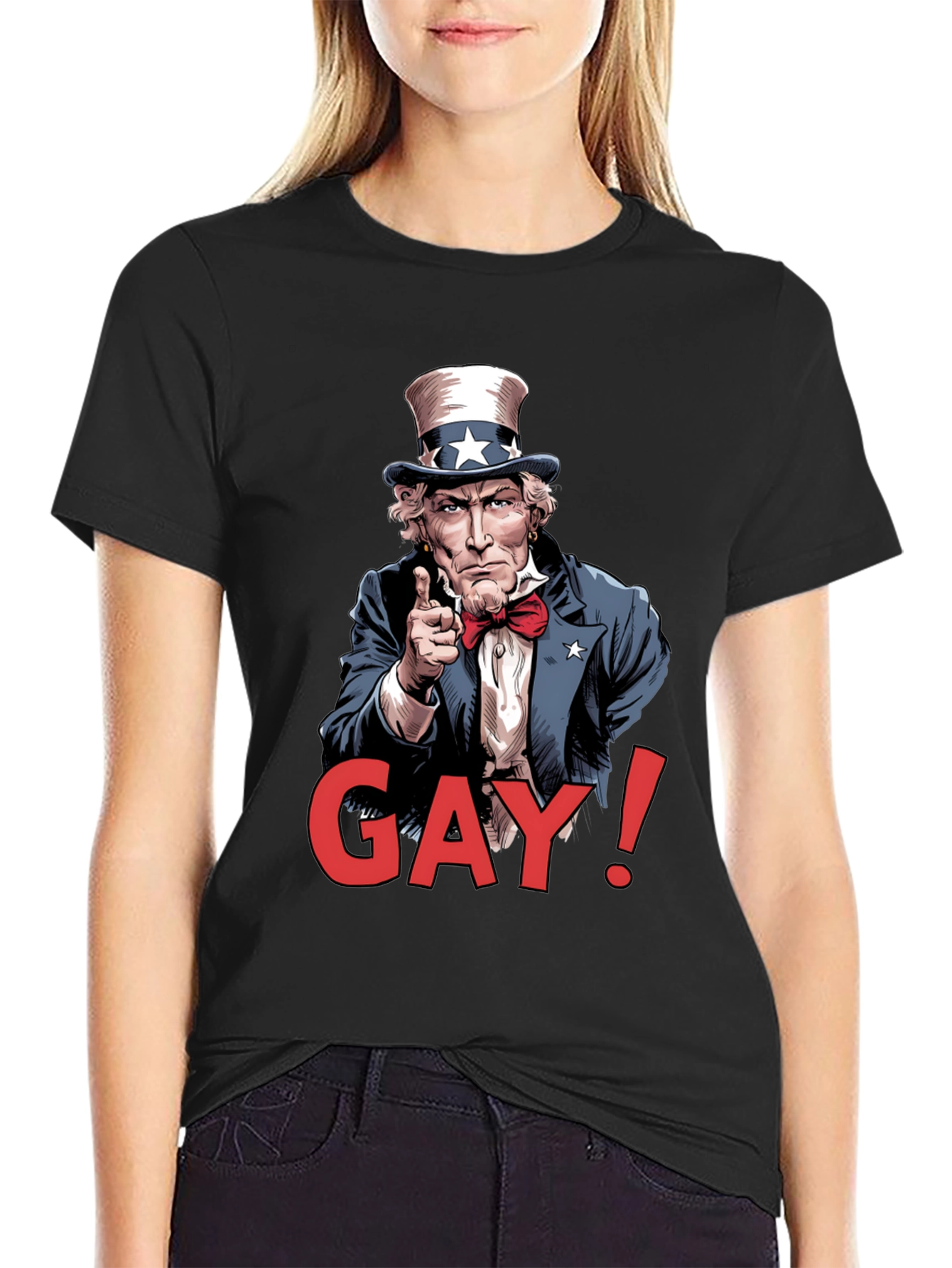 Uncle Sam Gay! T-Shirt