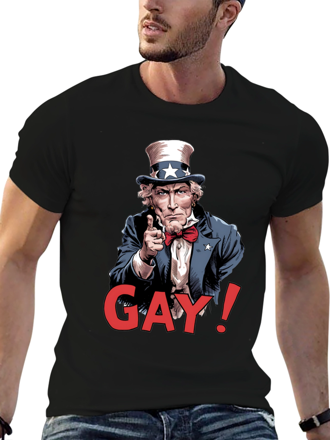 Uncle Sam Gay! T-Shirt