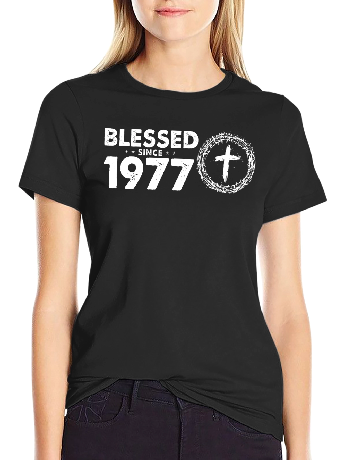 Blessed Since 1977 T-Shirt