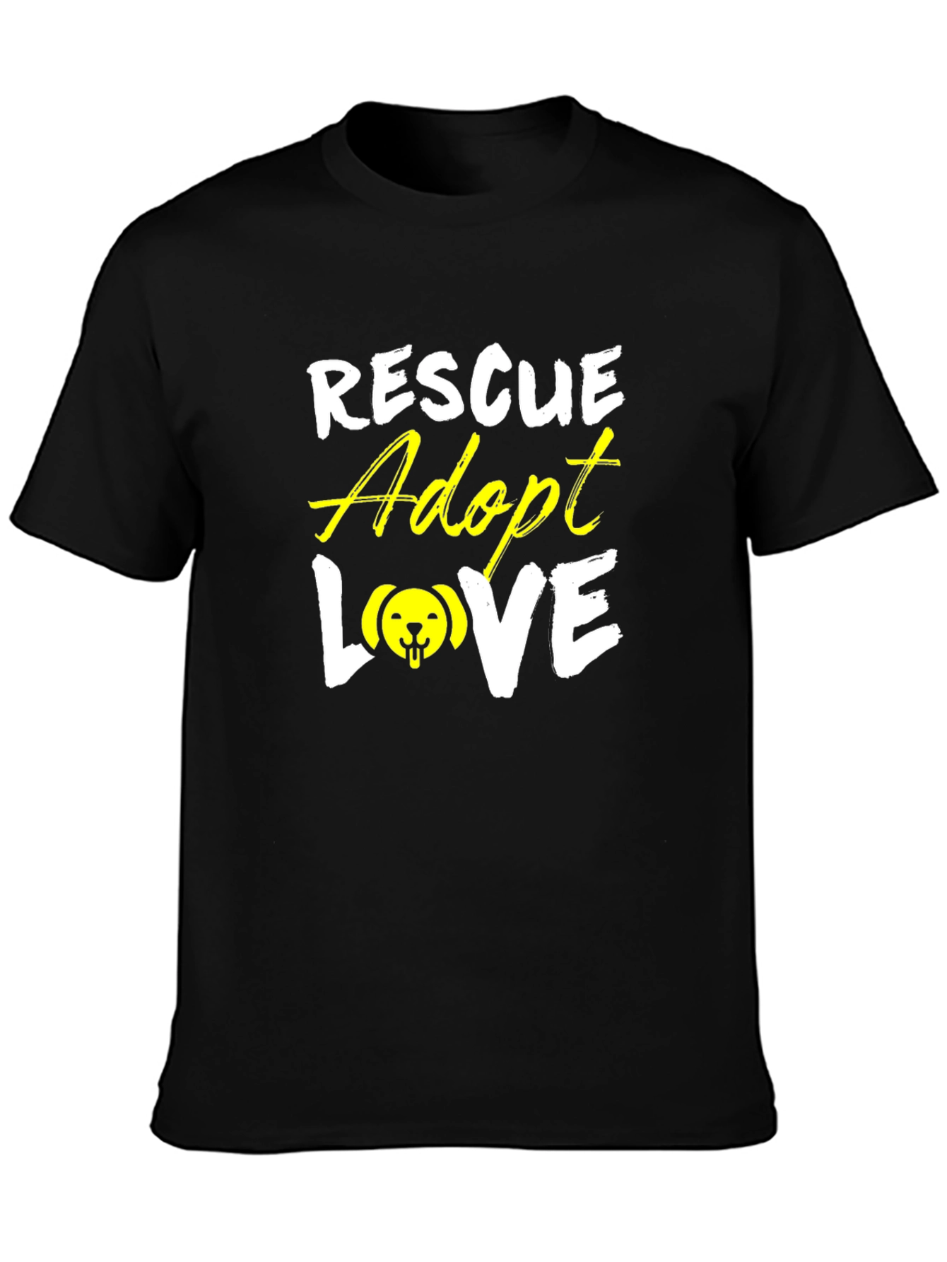 Rescue Adopt Love T-Shirt