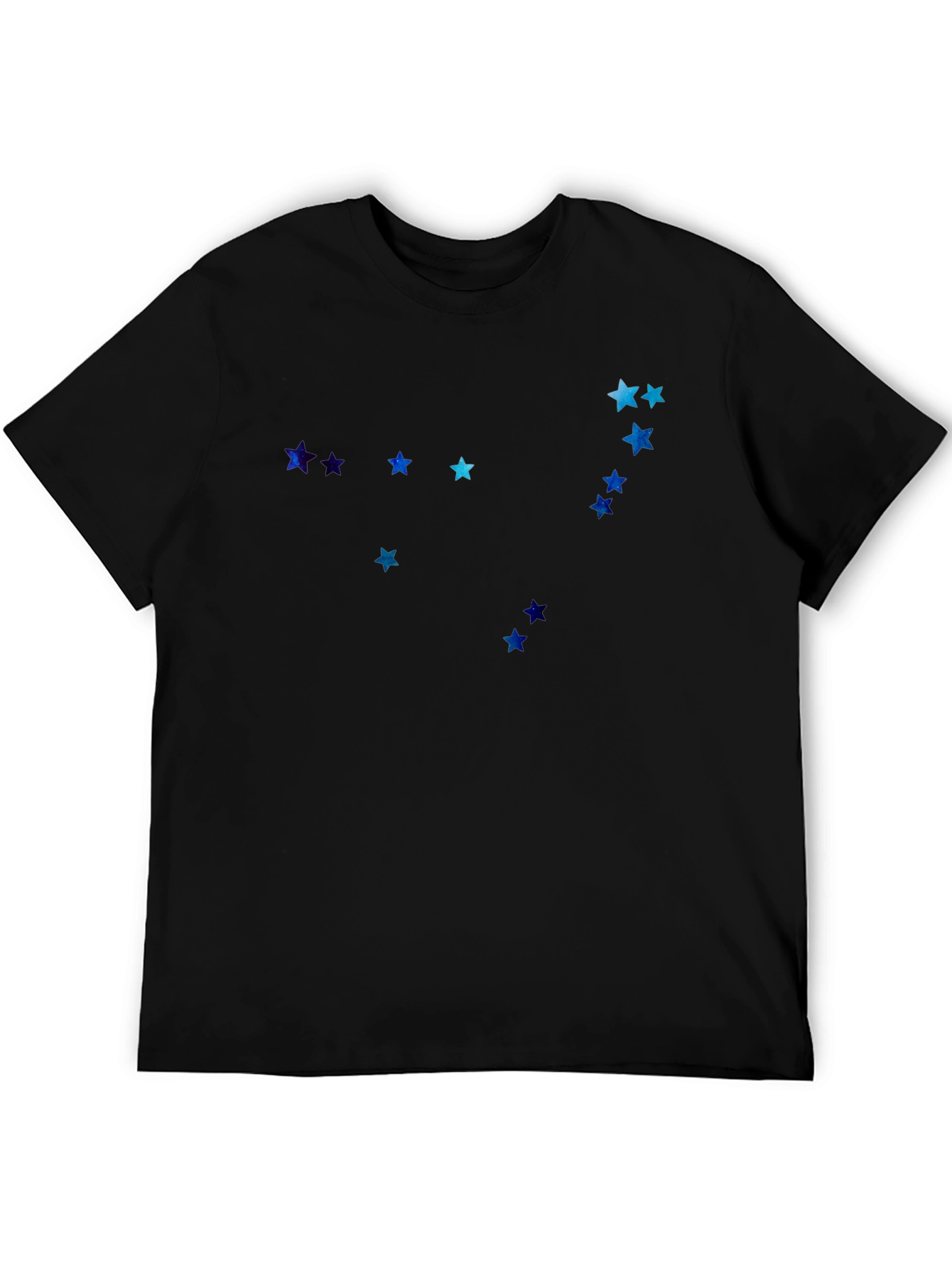 Star Constellation Graphic Tee - Black