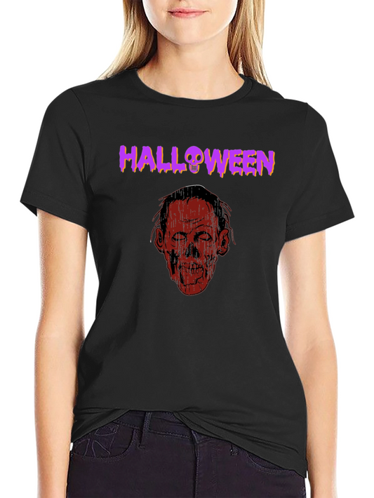 Halloween Zombie Graphic T-Shirt