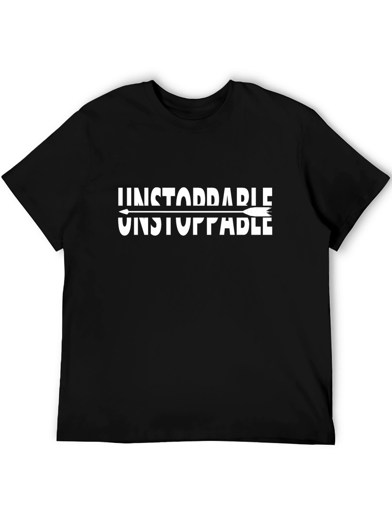 Unstoppable Graphic T-Shirt - Black