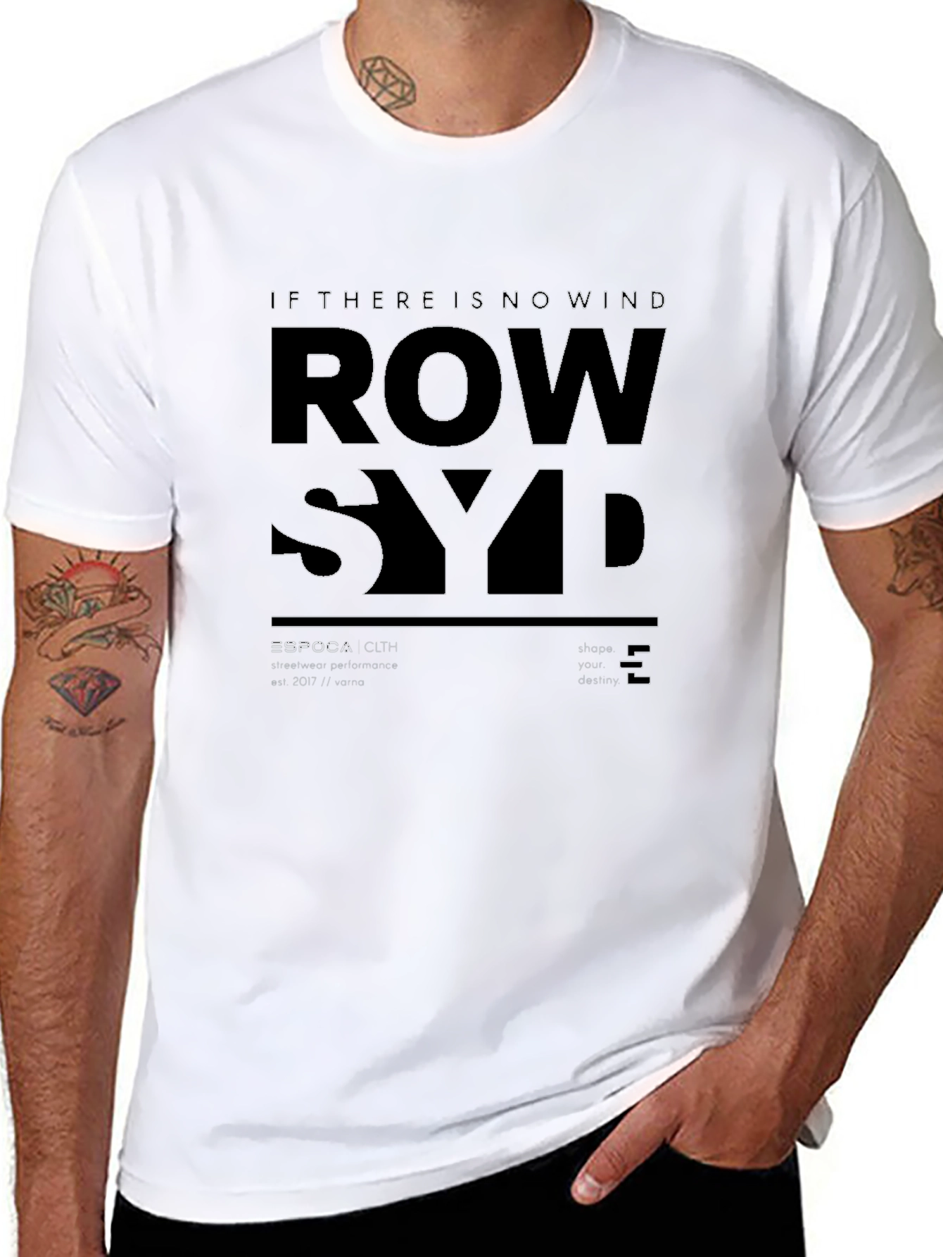 Row Syd Graphic Tee - Modern Streetwear T-Shirt