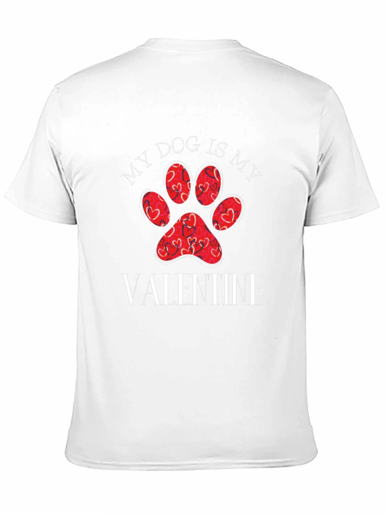 My Dog is My Valentine Graphic Tee