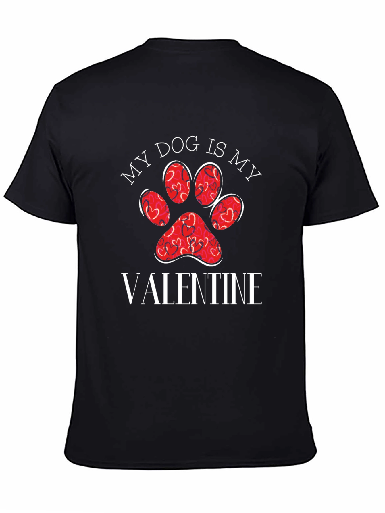 My Dog is My Valentine Graphic Tee
