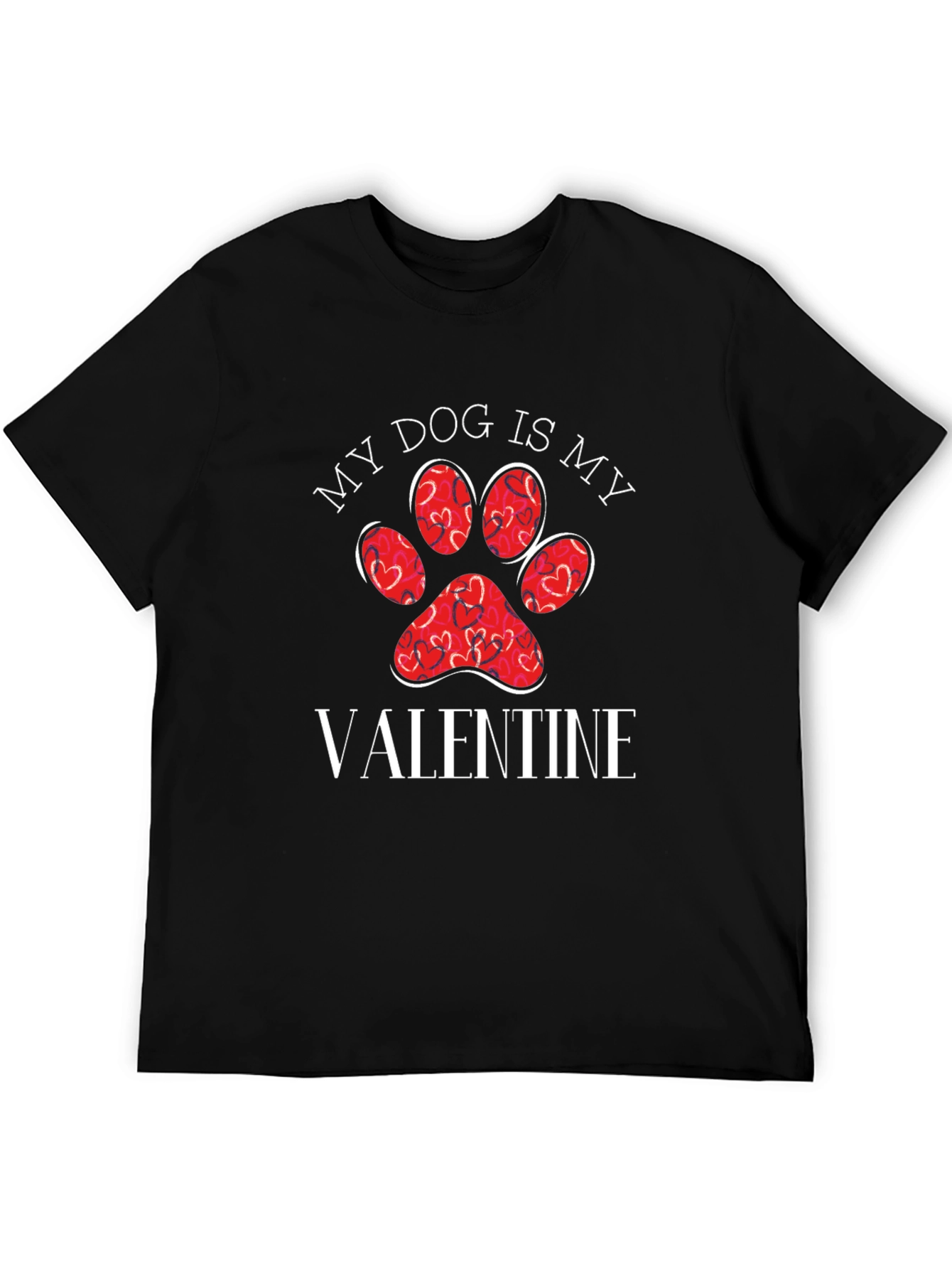 My Dog is My Valentine Graphic Tee