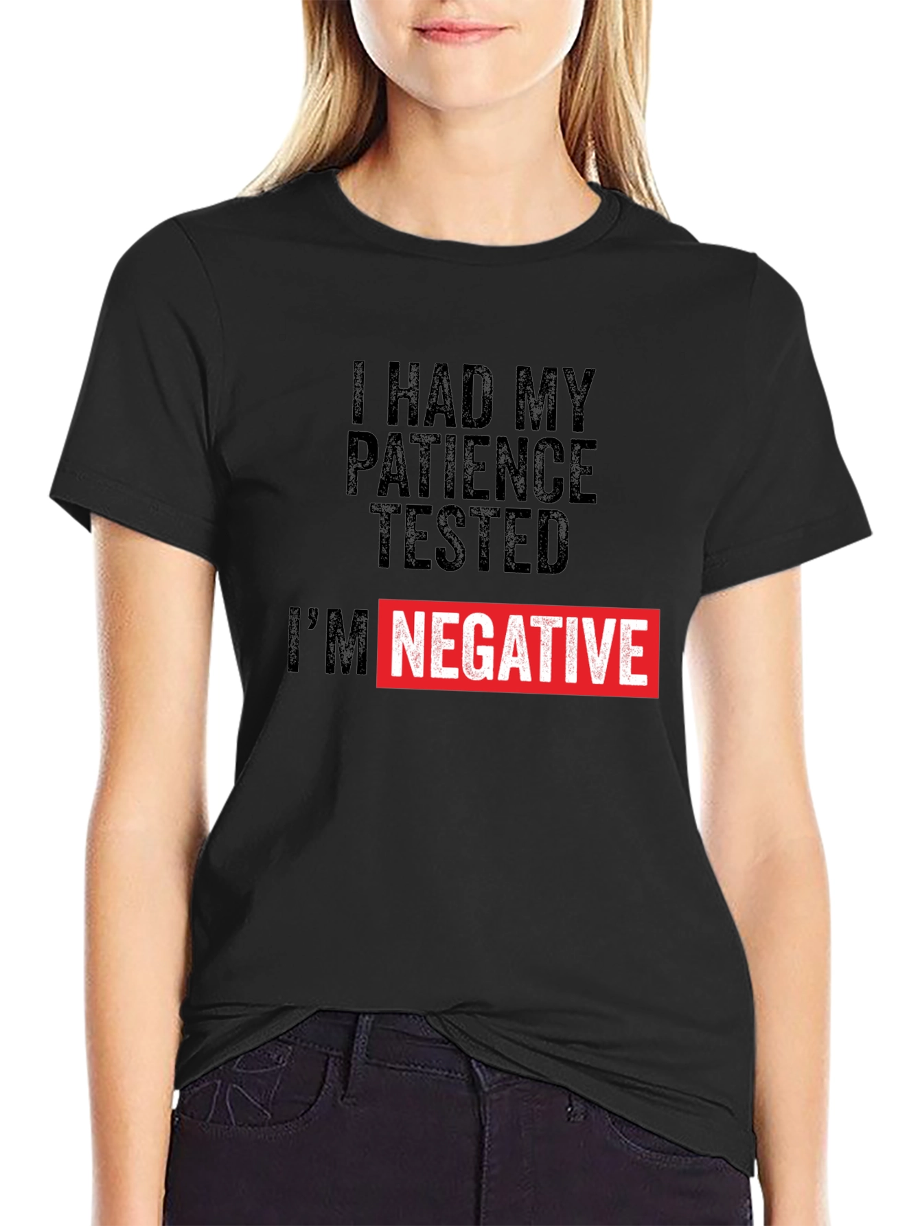 Patience Tested Im Negative T-Shirt