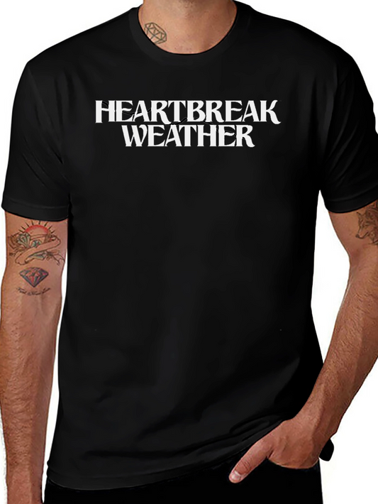 Heartbreak Weather Graphic Tee - Black