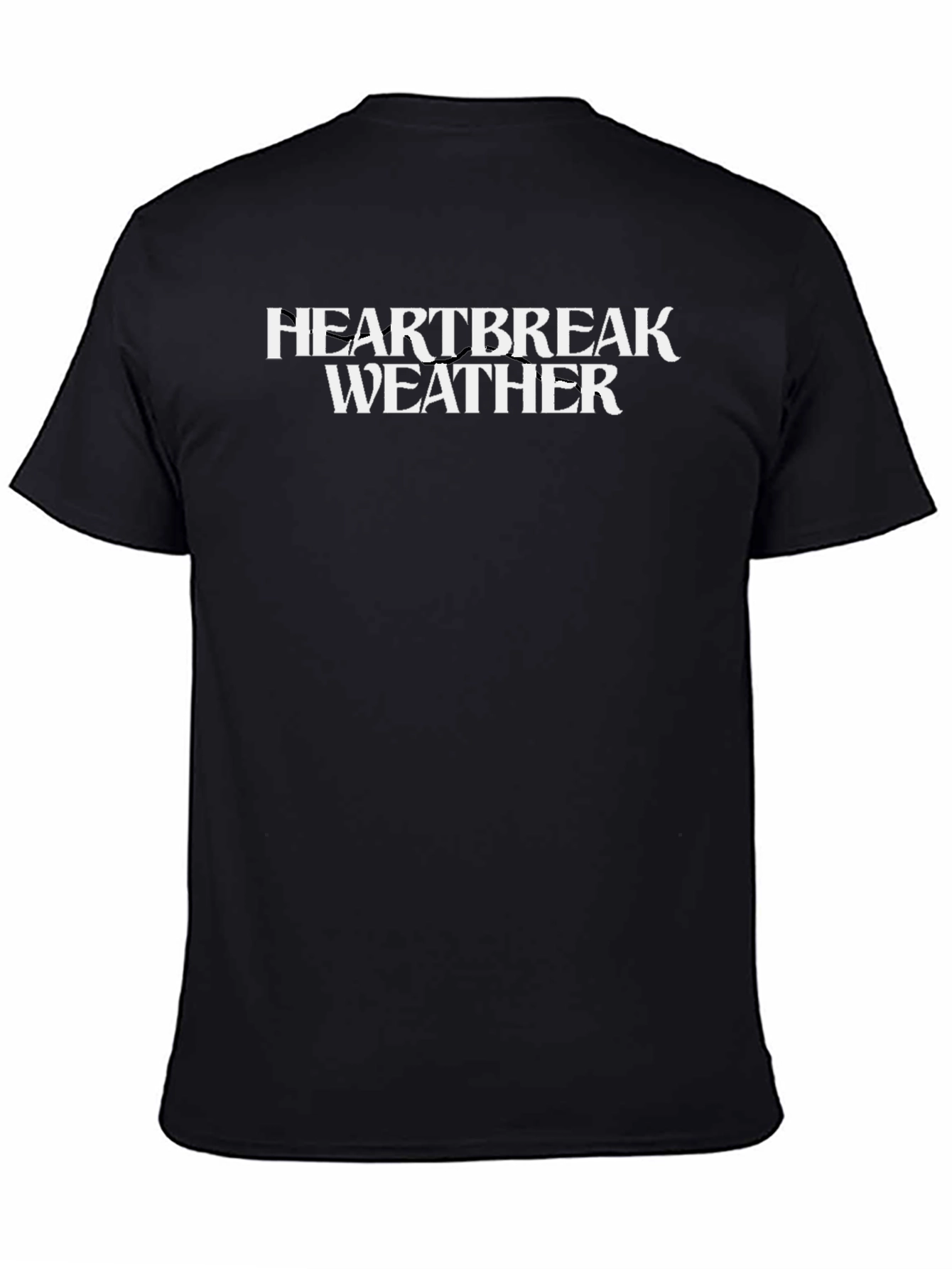 Heartbreak Weather Graphic Tee - Black