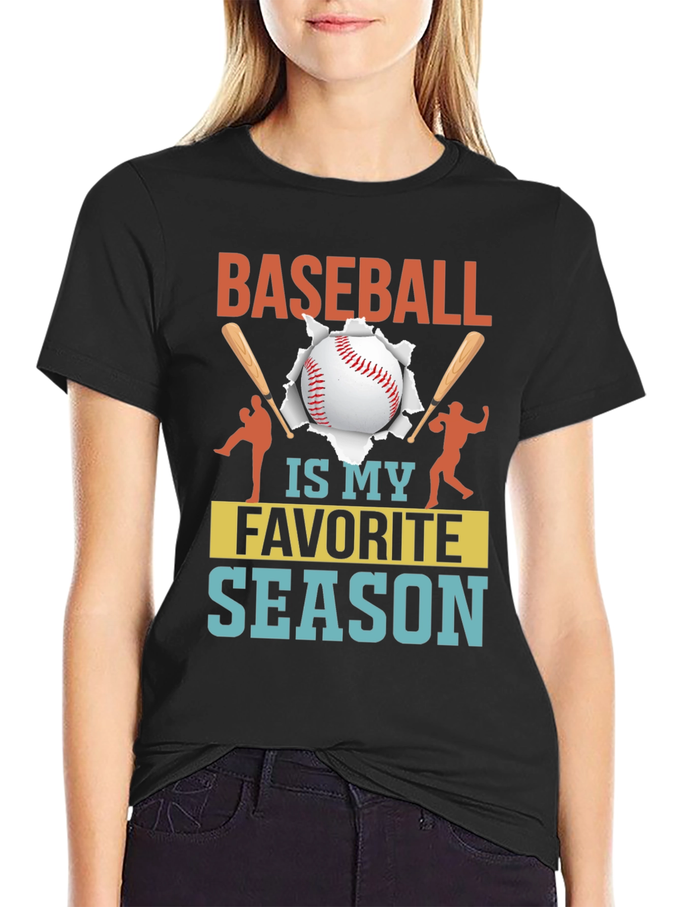 Baseball Is My Favorite Season T-Shirt