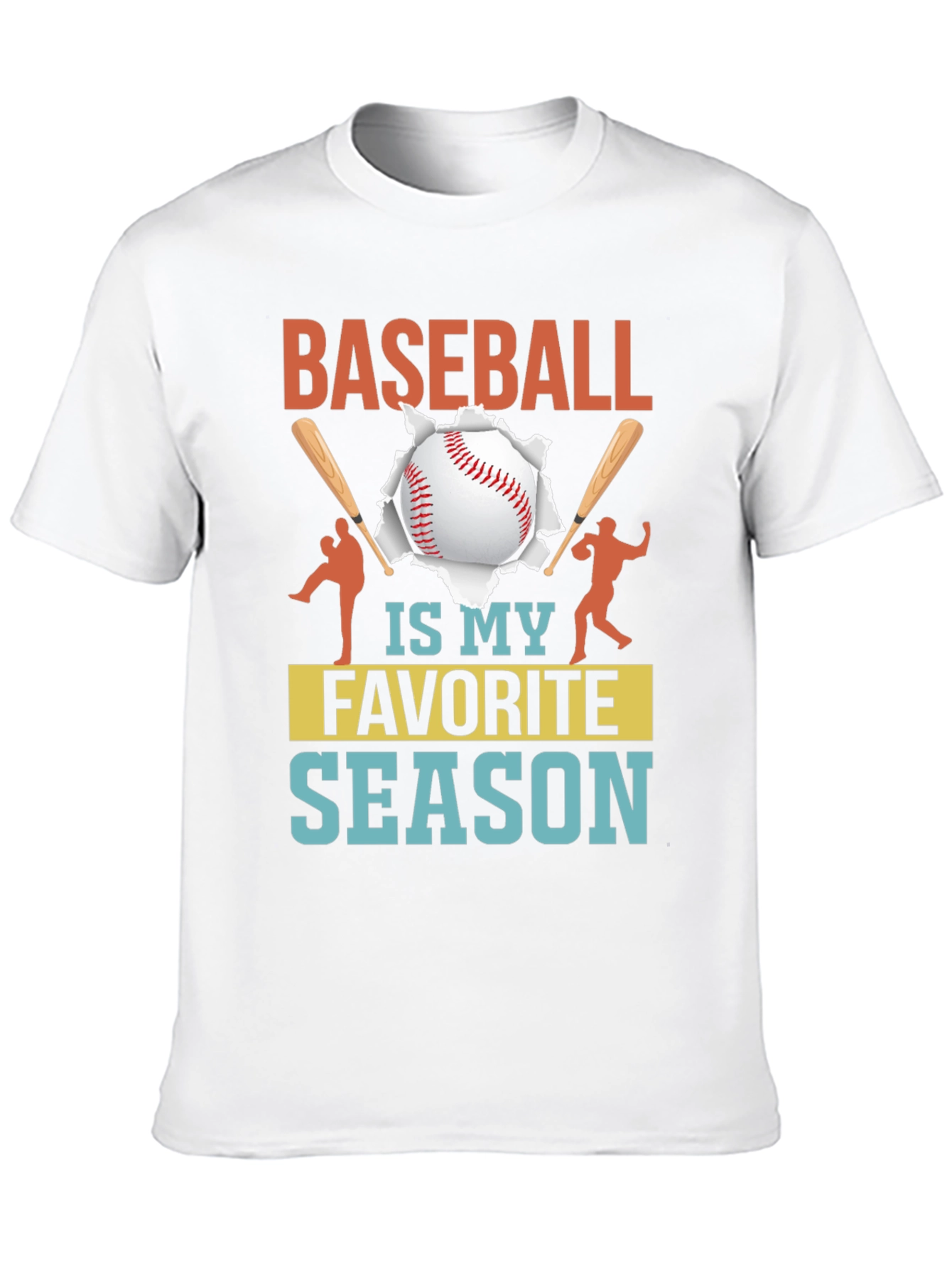 Baseball Is My Favorite Season T-Shirt